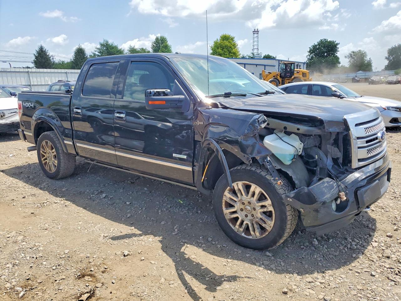 2013 Ford F150 Supercrew Black vin: 1FTFW1ET3DFA08422