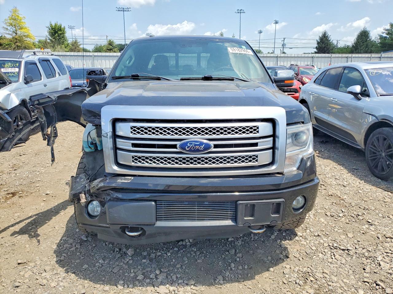 2013 Ford F150 Supercrew Black vin: 1FTFW1ET3DFA08422
