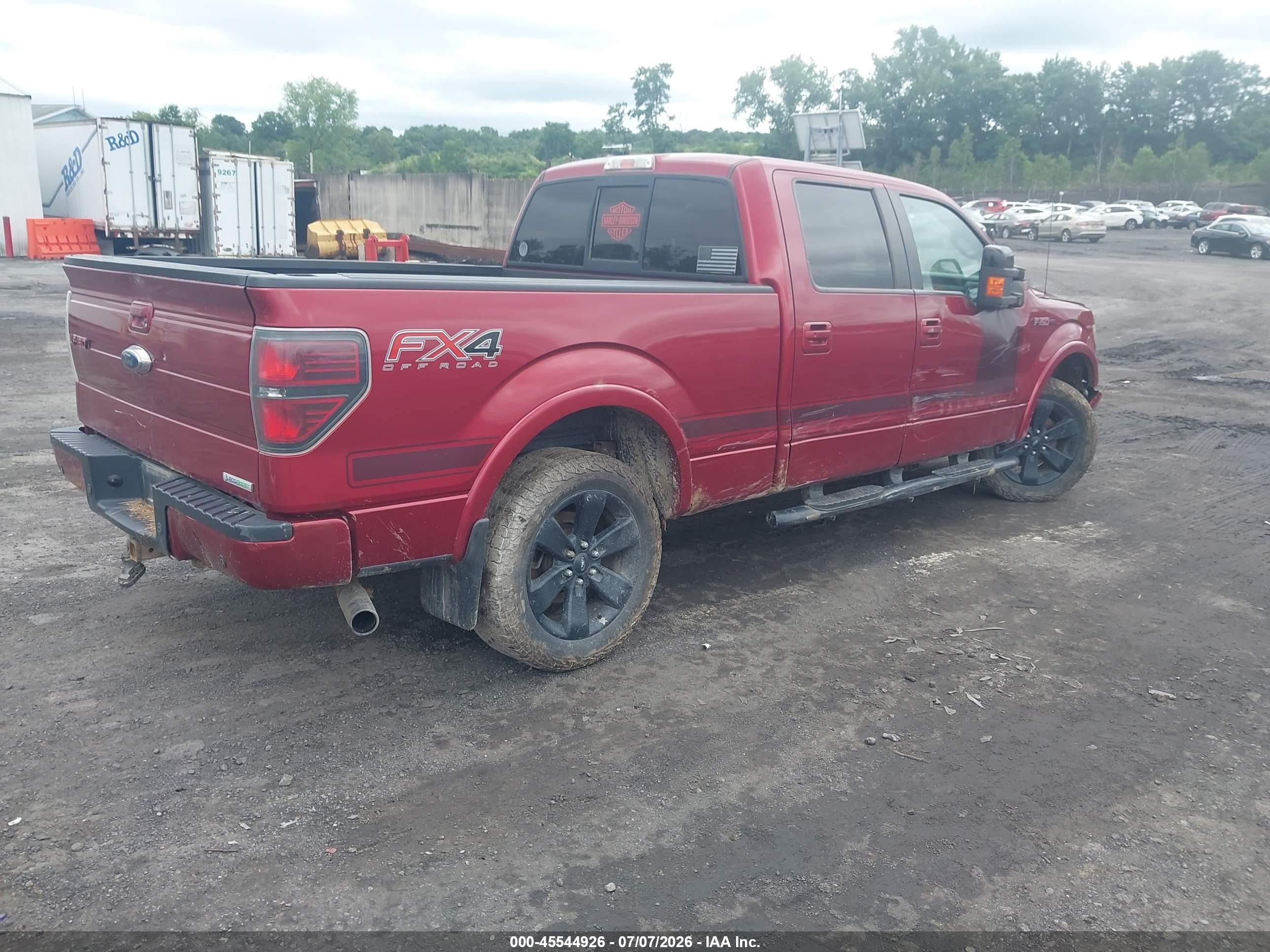 2013 Ford F-150 Fx4/king Ranch/lariat/limited/platinum/xl/xlt Red vin: 1FTFW1ET3DFA08968