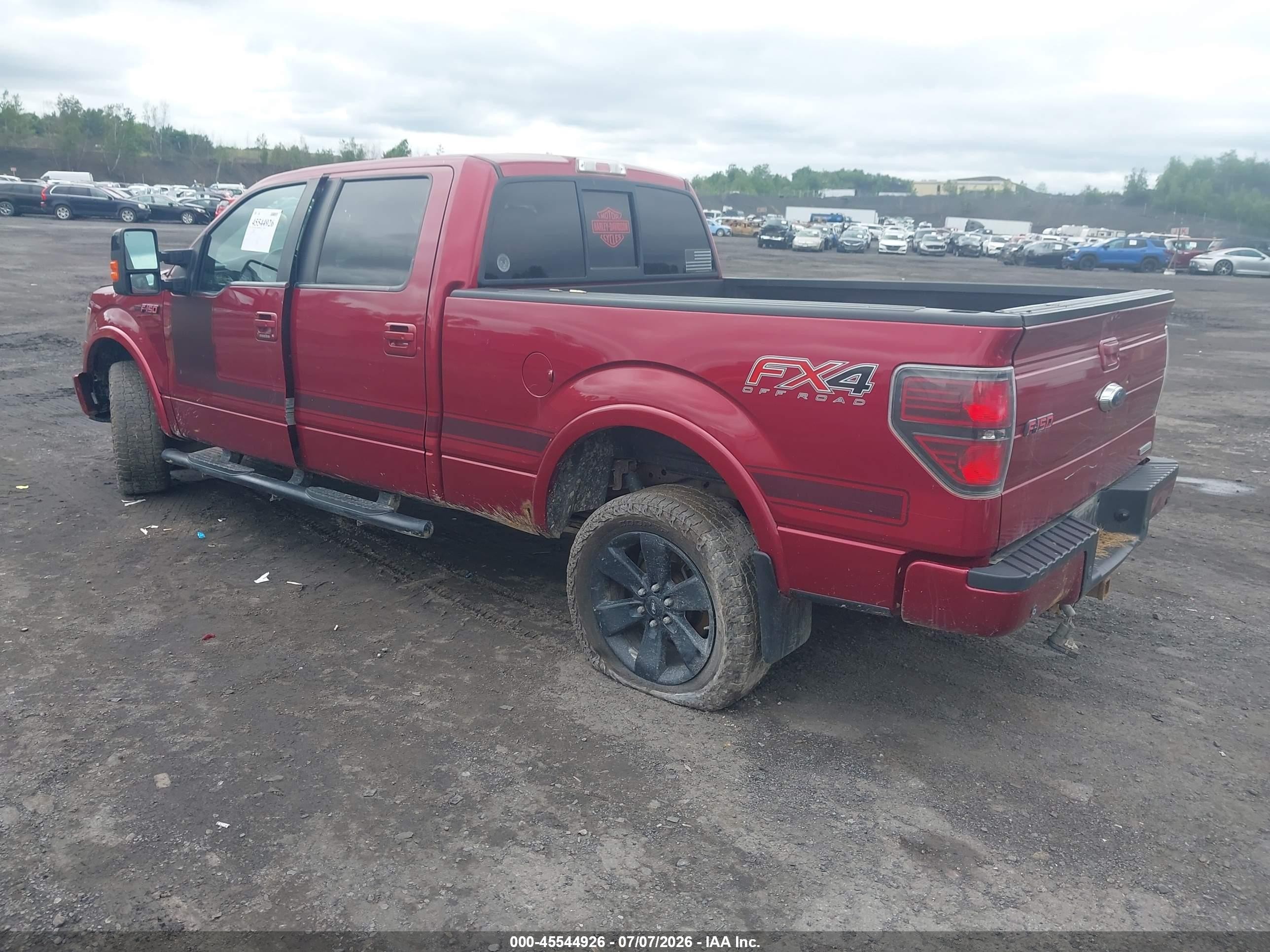 2013 Ford F-150 Fx4/king Ranch/lariat/limited/platinum/xl/xlt Red vin: 1FTFW1ET3DFA08968