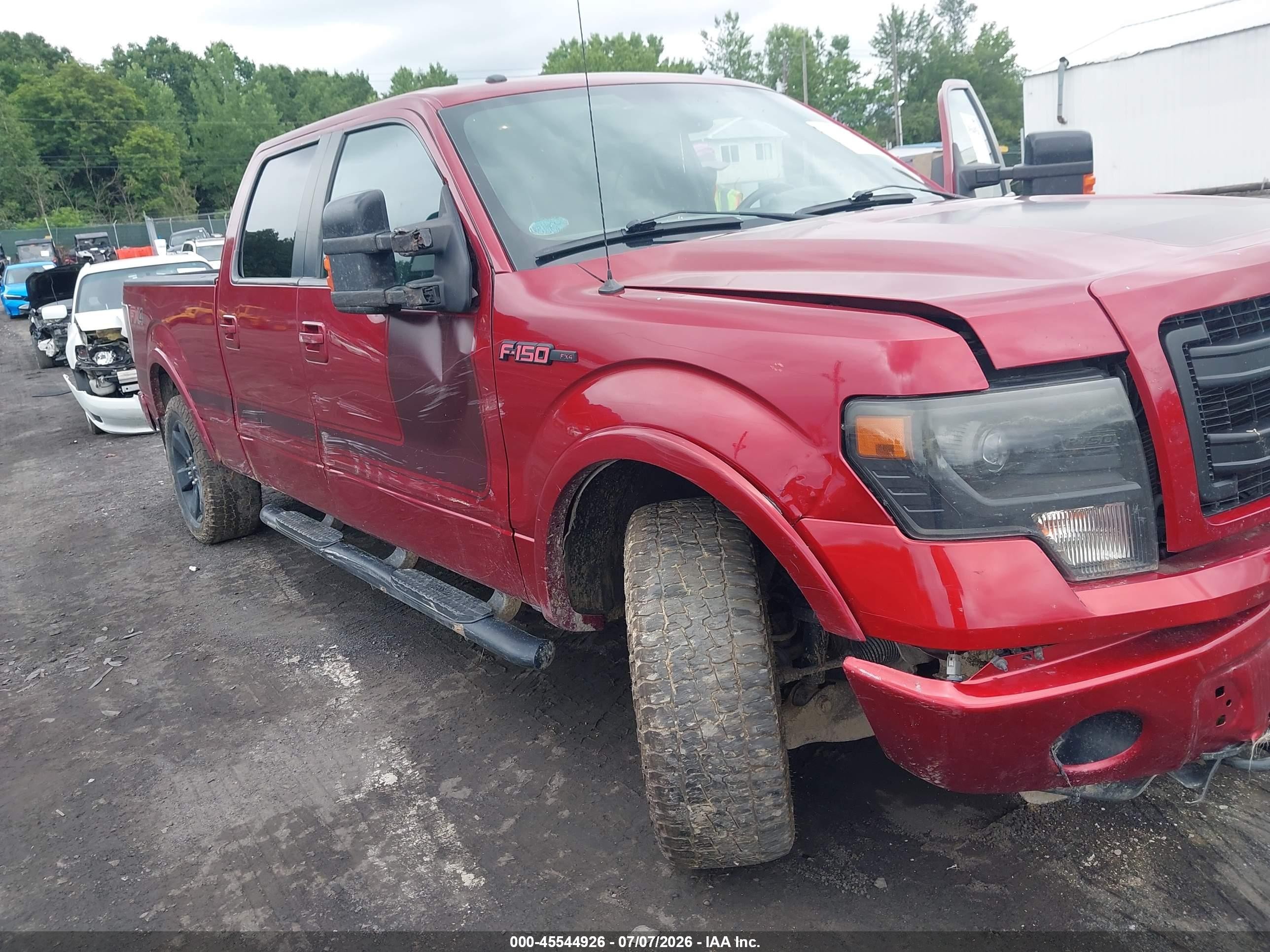 2013 Ford F-150 Fx4/king Ranch/lariat/limited/platinum/xl/xlt Red vin: 1FTFW1ET3DFA08968