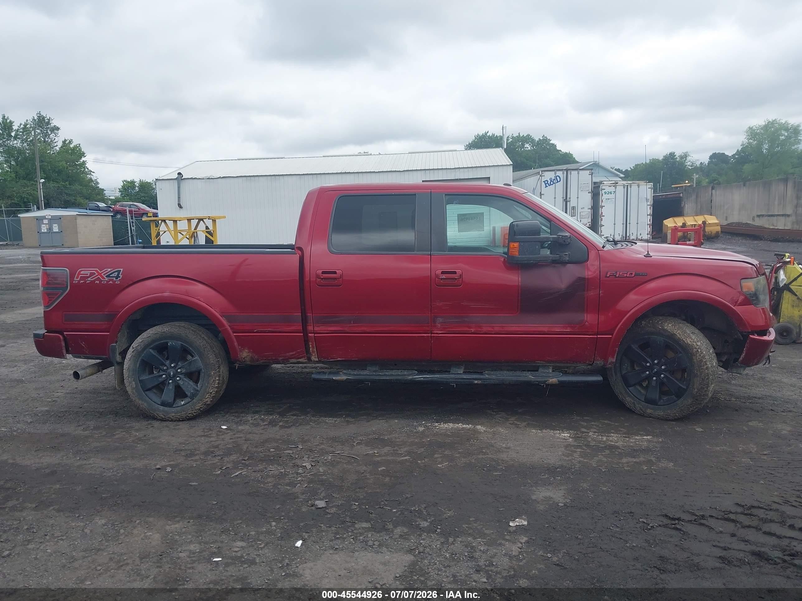 2013 Ford F-150 Fx4/king Ranch/lariat/limited/platinum/xl/xlt Red vin: 1FTFW1ET3DFA08968