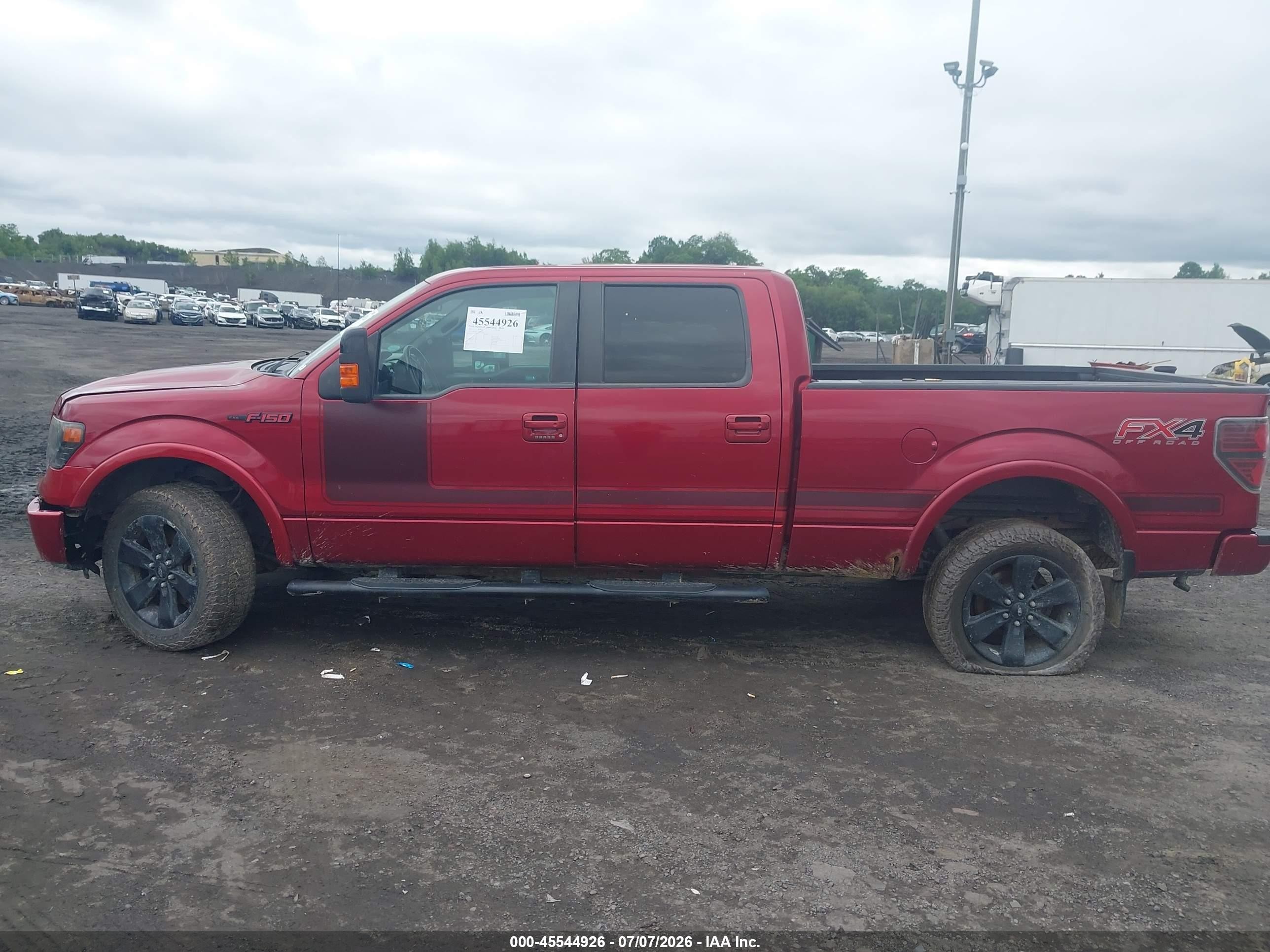 2013 Ford F-150 Fx4/king Ranch/lariat/limited/platinum/xl/xlt Red vin: 1FTFW1ET3DFA08968