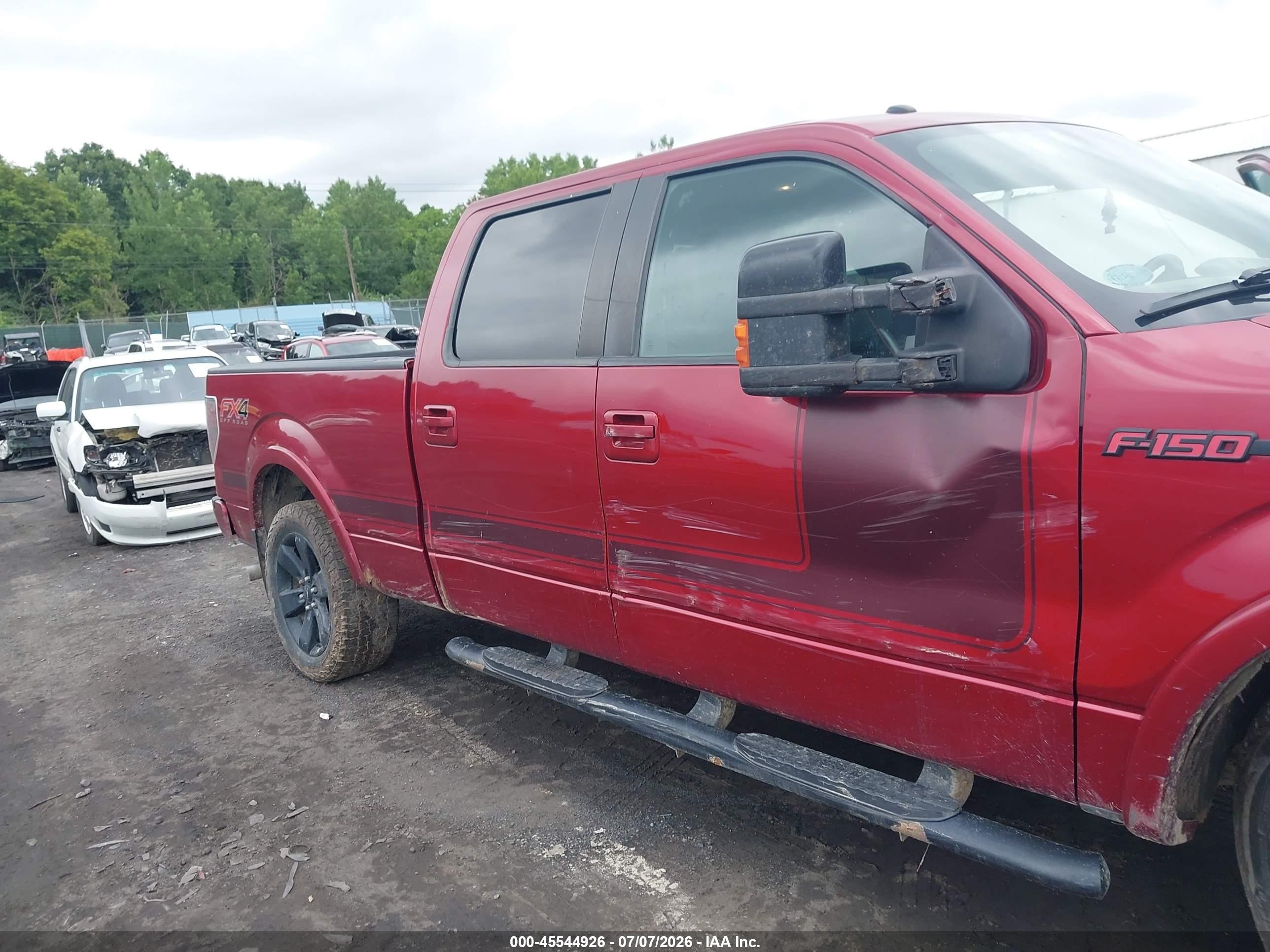 2013 Ford F-150 Fx4/king Ranch/lariat/limited/platinum/xl/xlt Red vin: 1FTFW1ET3DFA08968