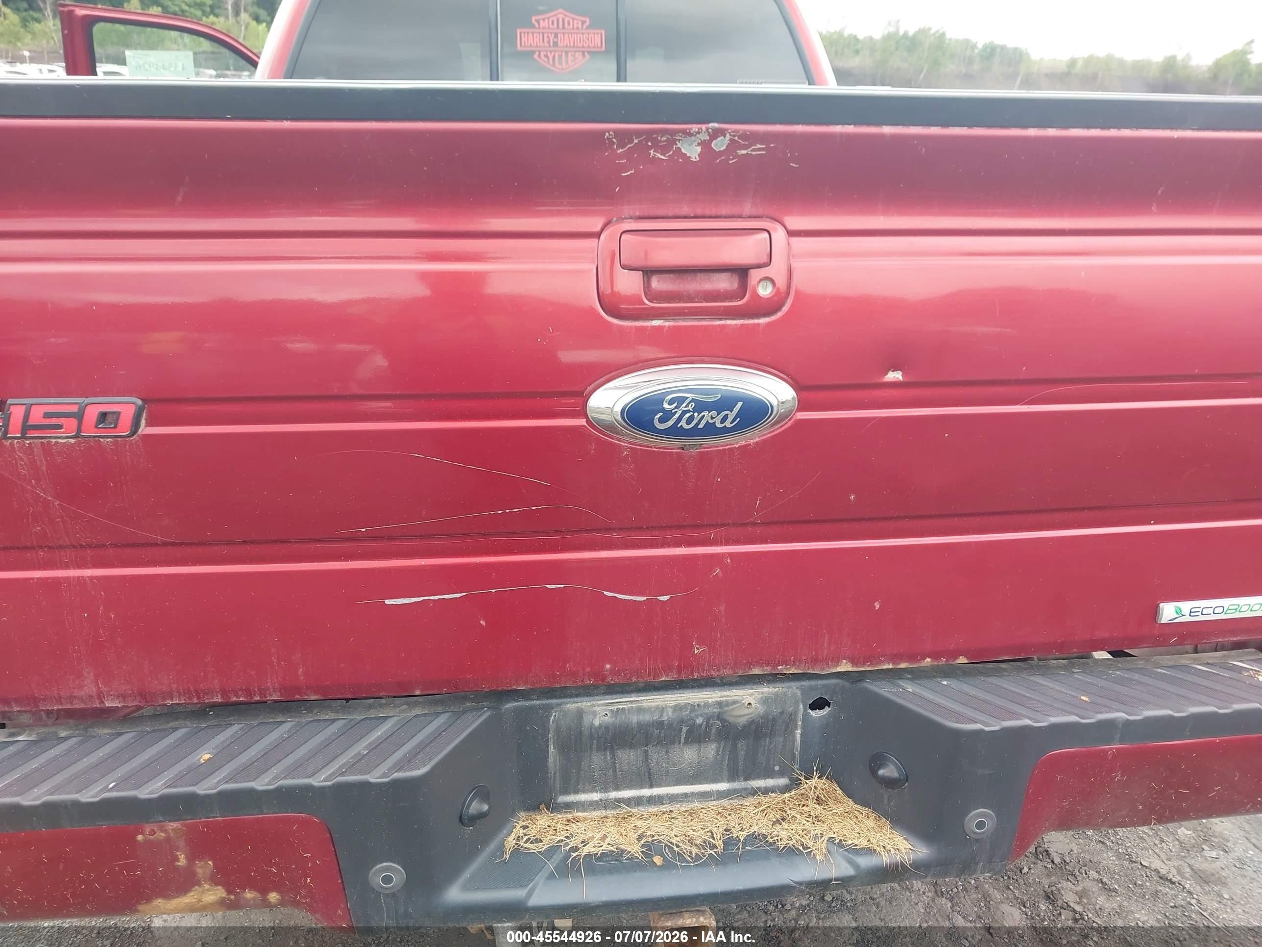 2013 Ford F-150 Fx4/king Ranch/lariat/limited/platinum/xl/xlt Red vin: 1FTFW1ET3DFA08968