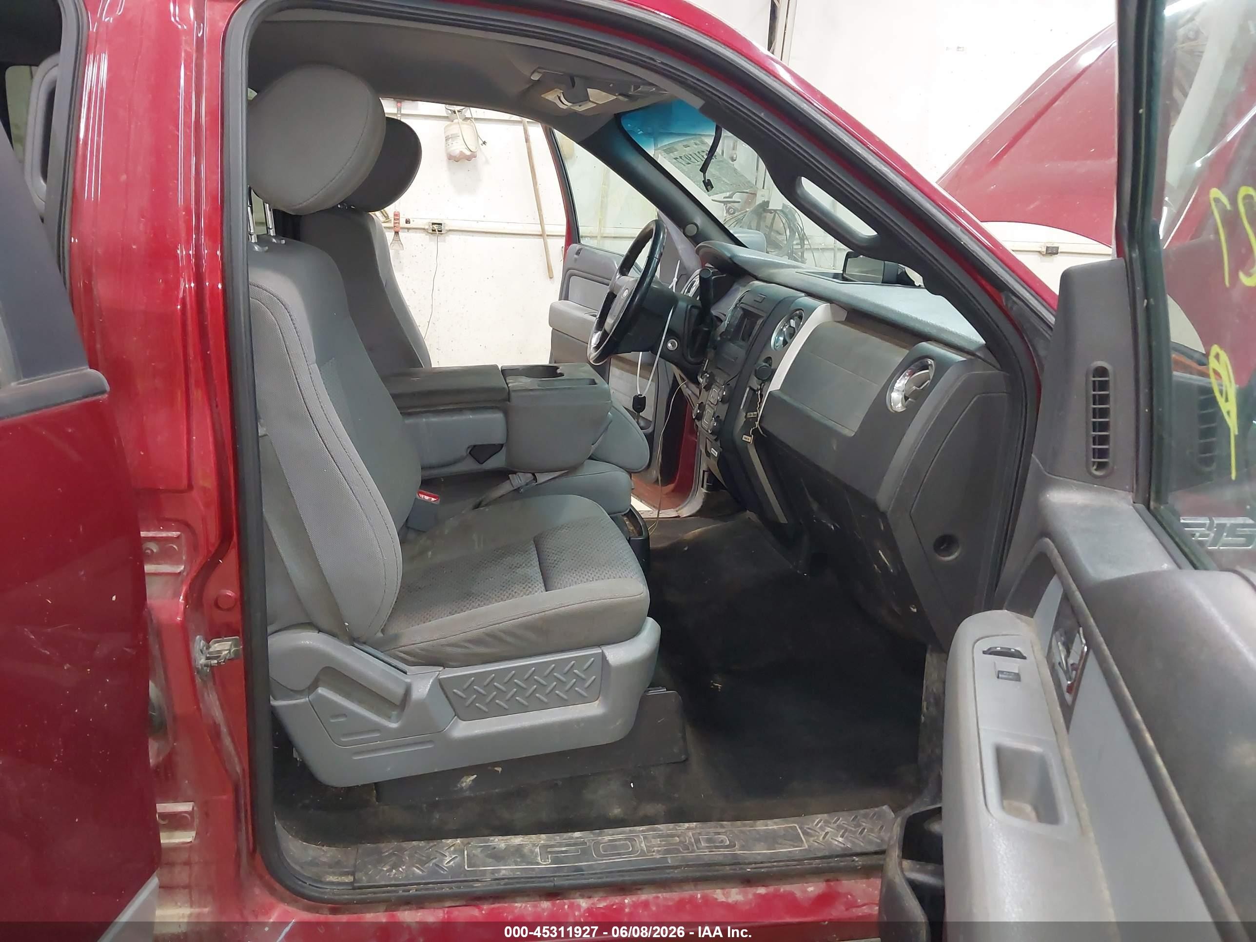 2013 Ford F-150 Xlt Red vin: 1FTFW1ET3DFA36303