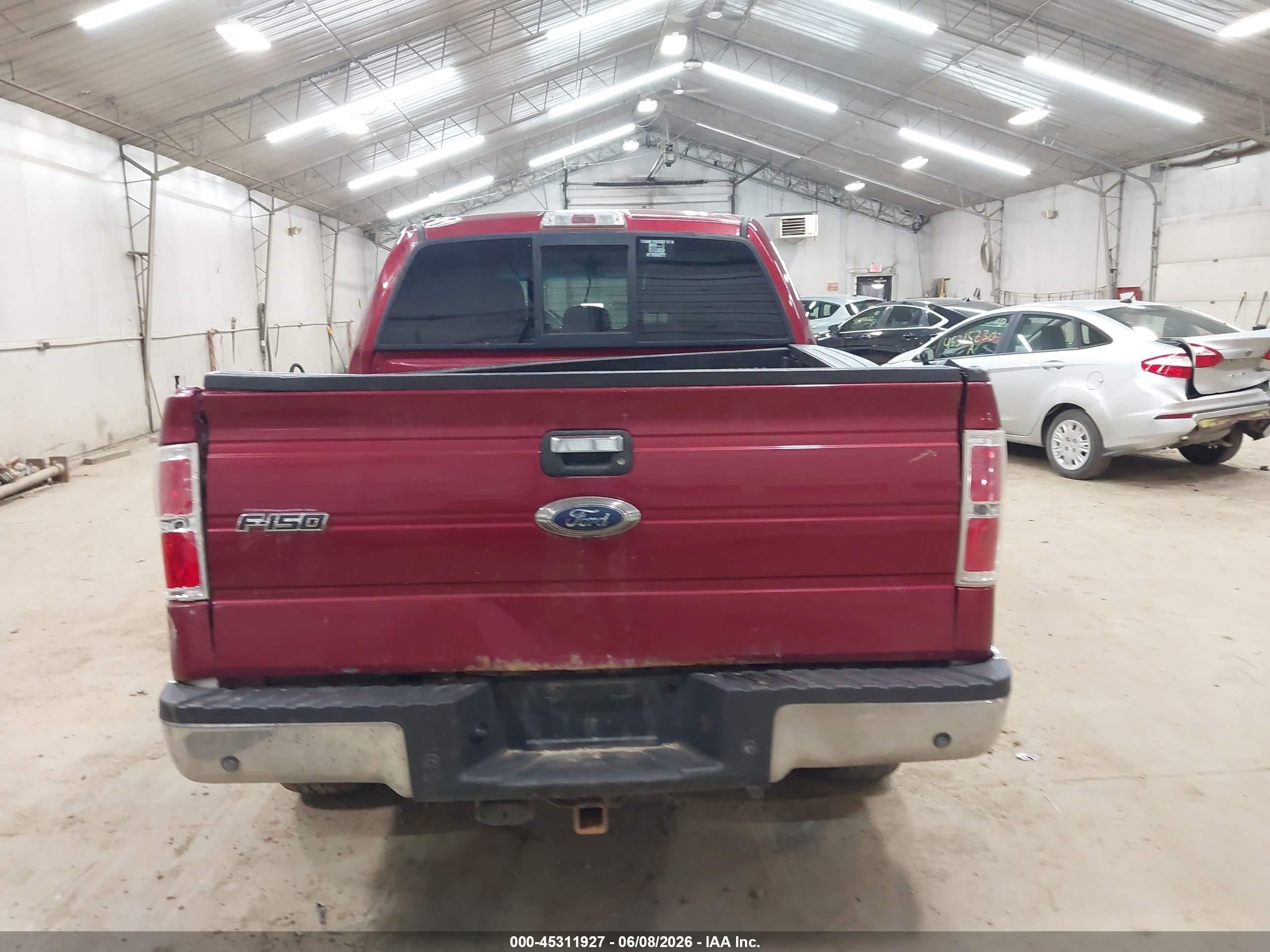 2013 Ford F-150 Xlt Red vin: 1FTFW1ET3DFA36303