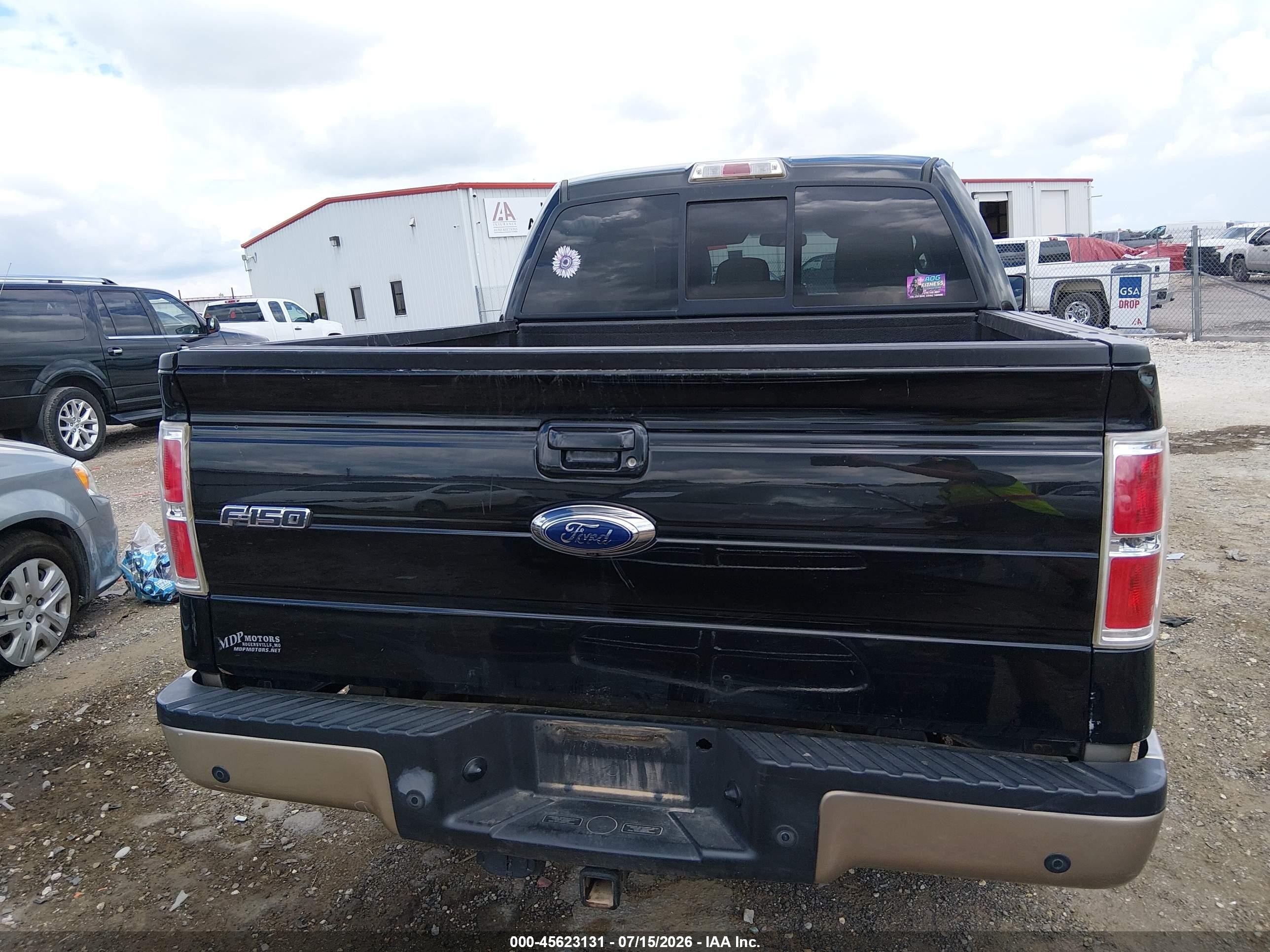2013 Ford F-150 Lariat Black vin: 1FTFW1ET3DFA38312