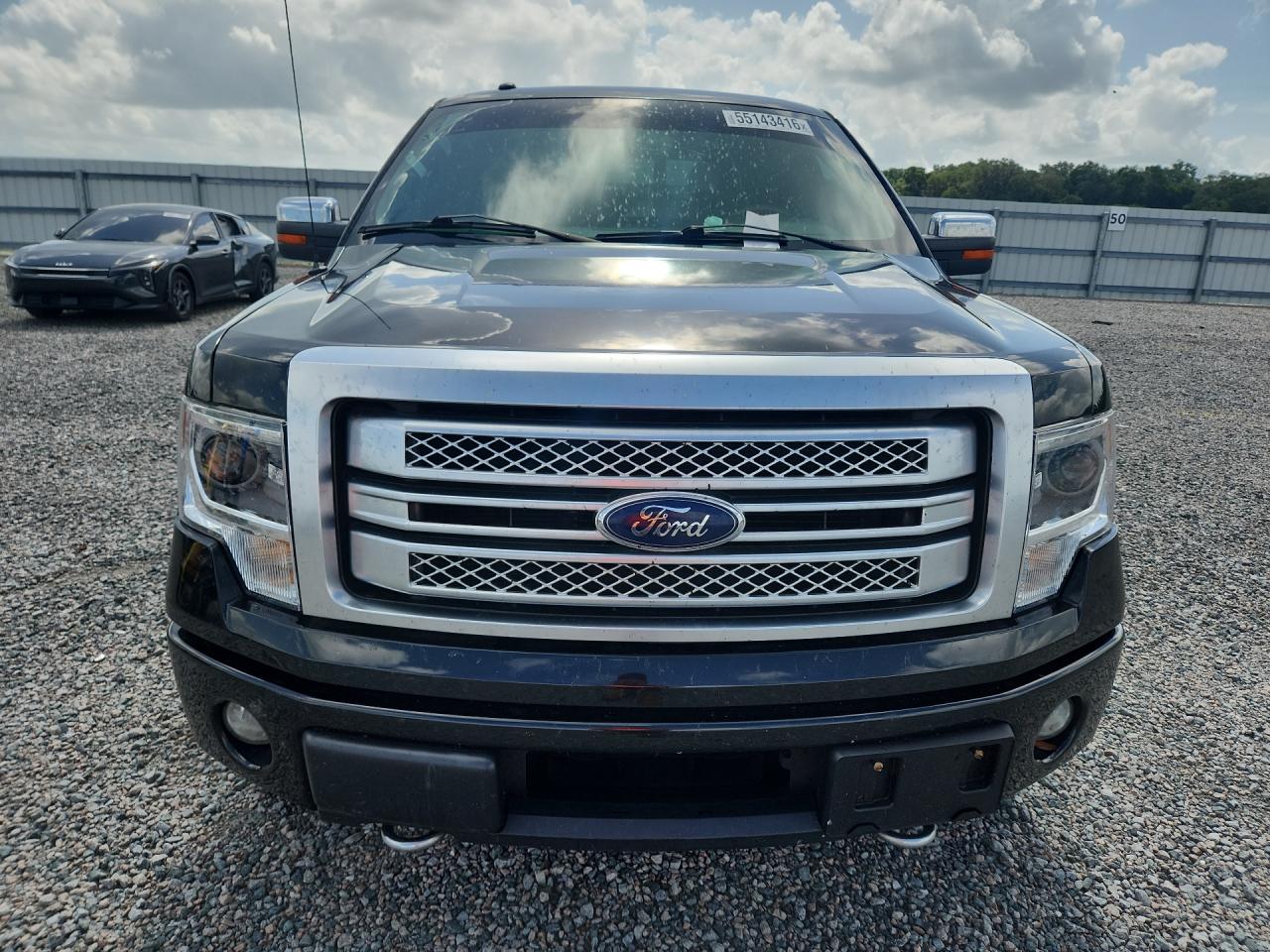 2013 Ford F150 Supercrew Black vin: 1FTFW1ET3DFA43199