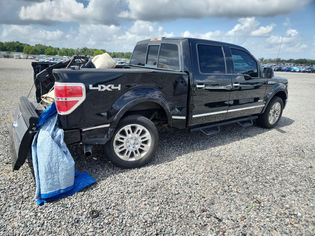 2013 Ford F150 Supercrew Black vin: 1FTFW1ET3DFA43199