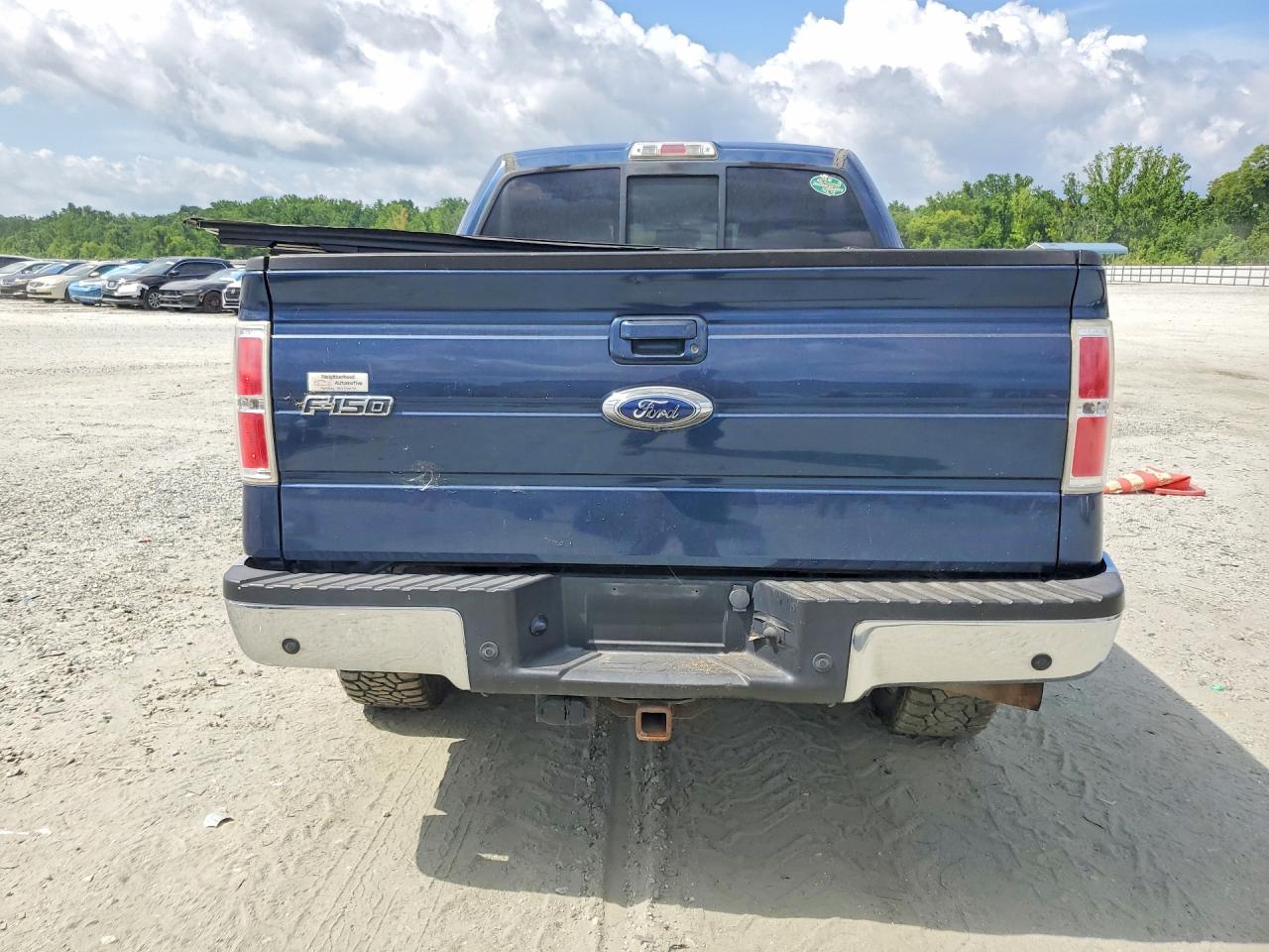 2013 Ford F150 Supercrew Blue vin: 1FTFW1ET3DFA47785