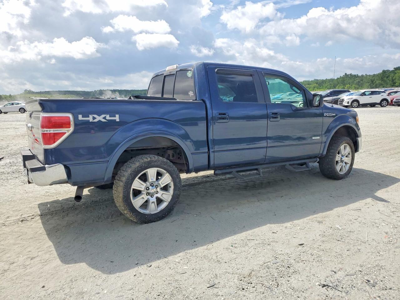2013 Ford F150 Supercrew Blue vin: 1FTFW1ET3DFA47785