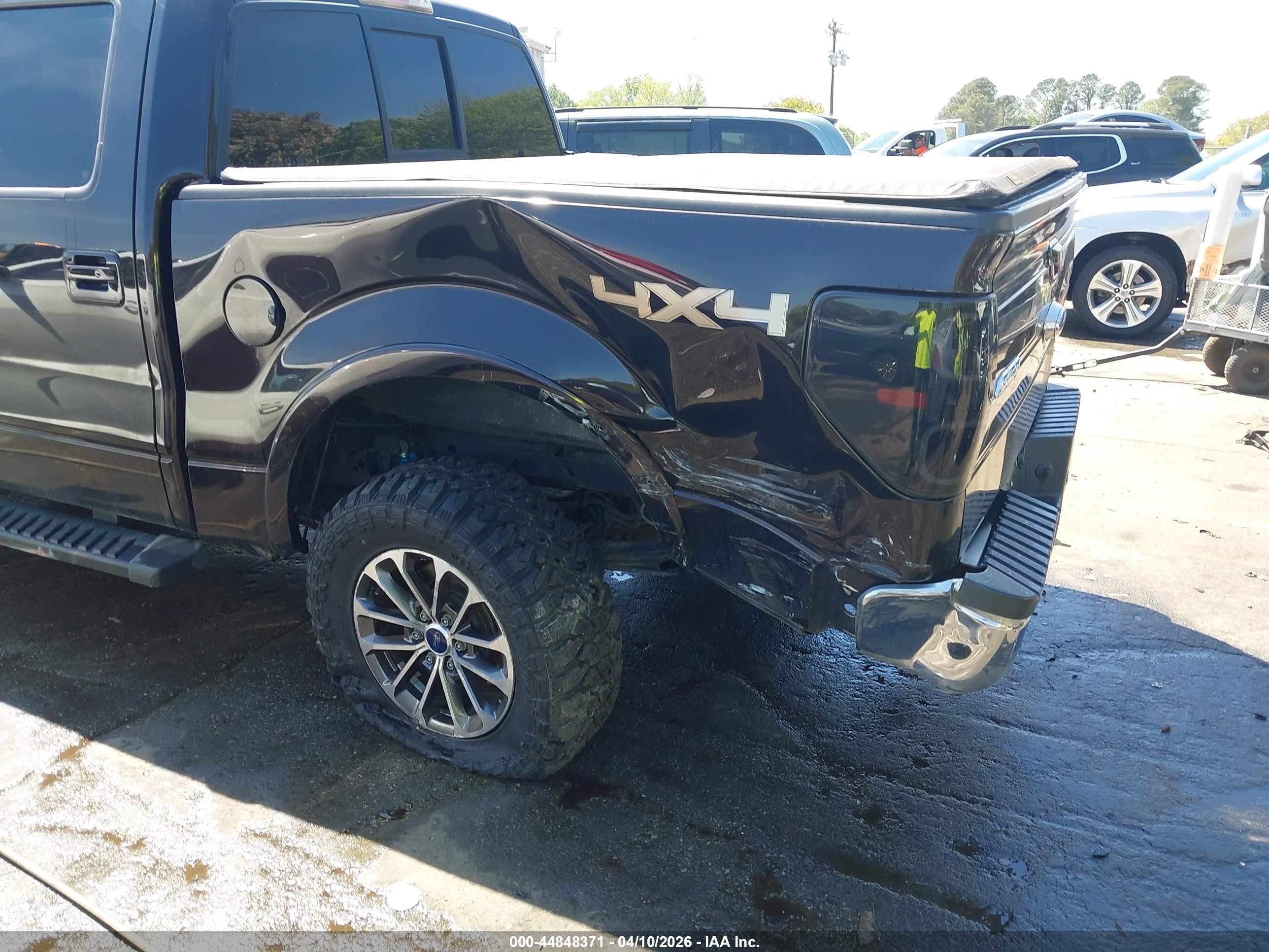 2013 Ford F-150 Lariat Black vin: 1FTFW1ET3DFB16829