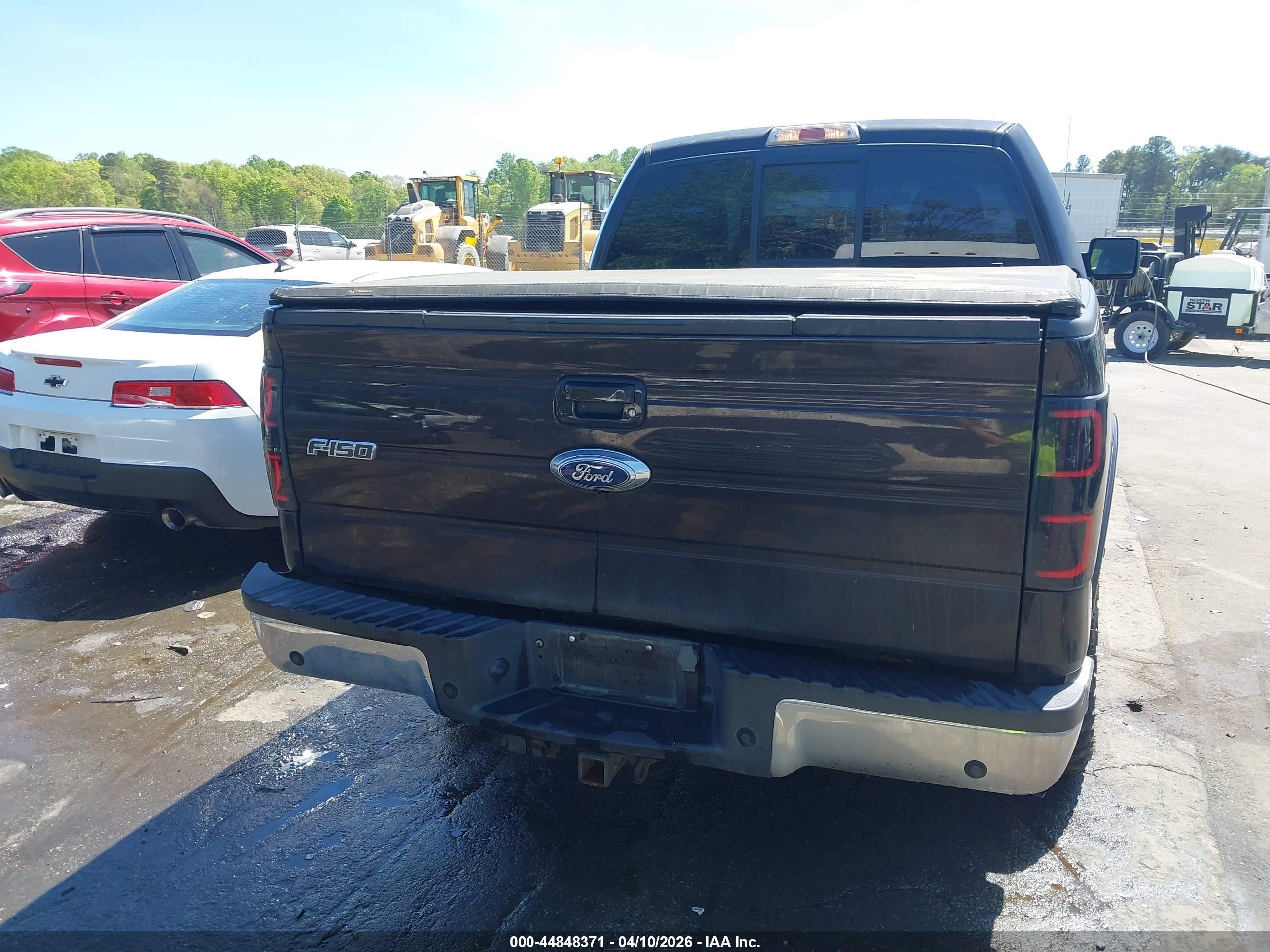 2013 Ford F-150 Lariat Black vin: 1FTFW1ET3DFB16829