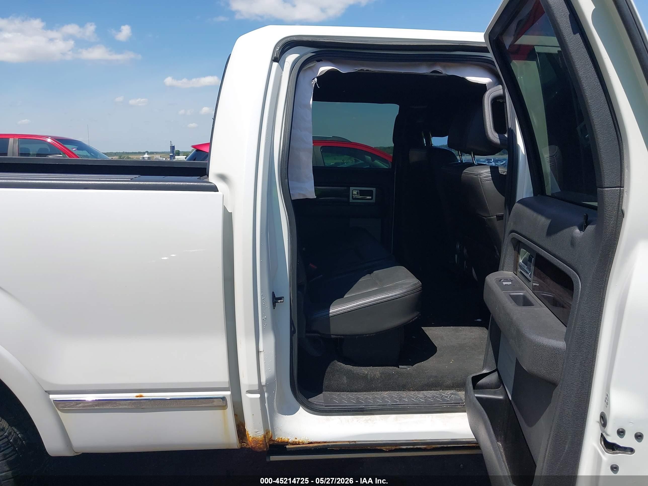 2013 Ford F-150 Platinum White vin: 1FTFW1ET3DFB37728