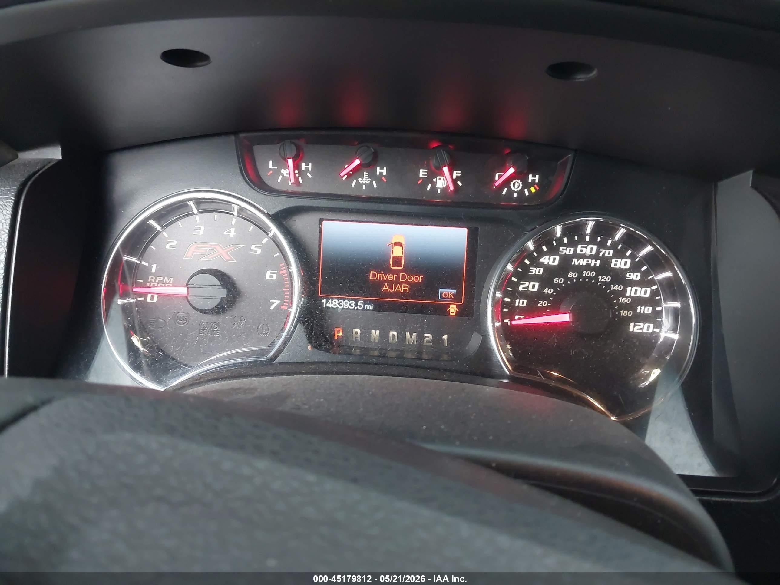 2013 Ford F-150 Fx4 Black vin: 1FTFW1ET3DFB39530