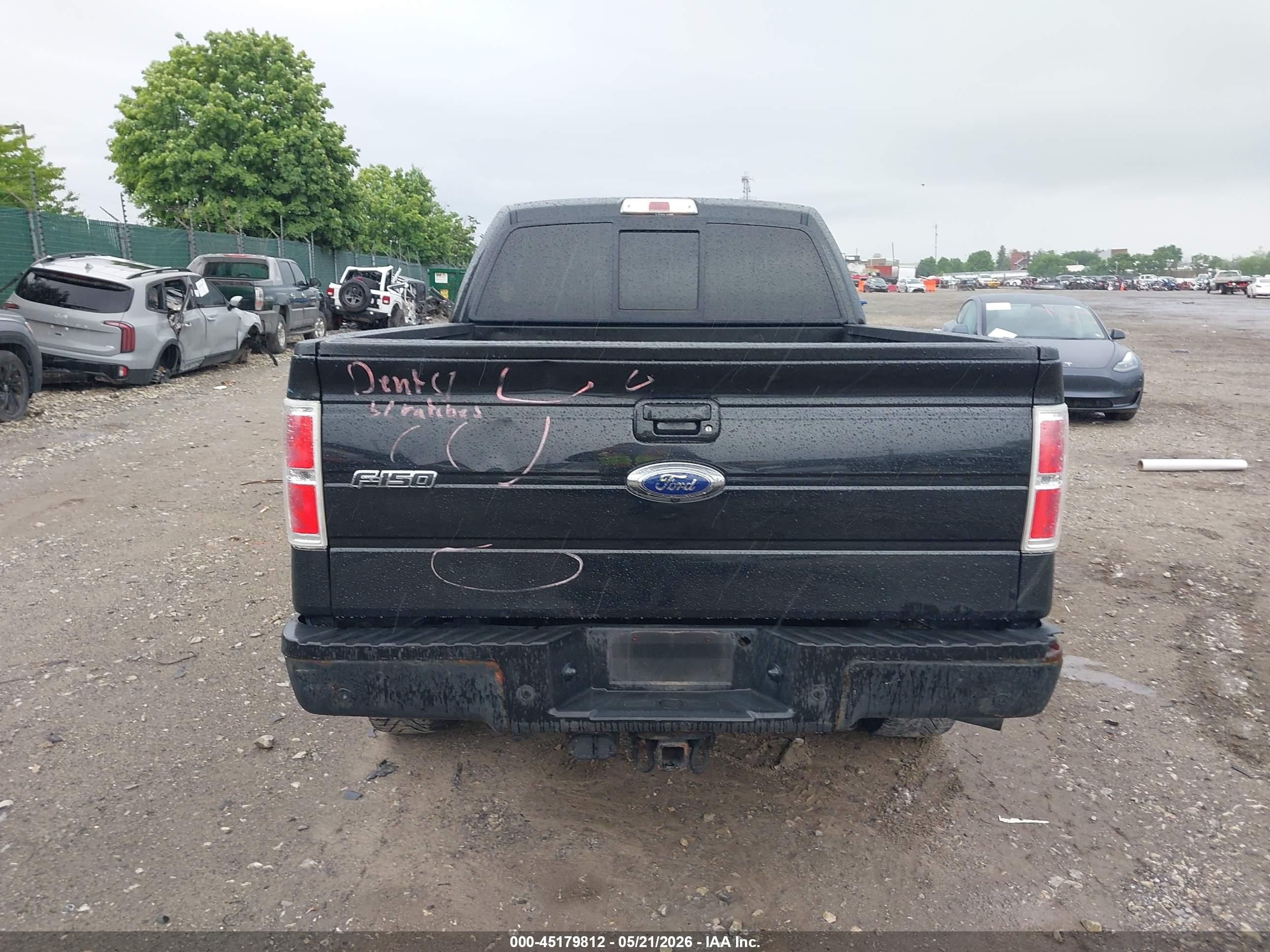 2013 Ford F-150 Fx4 Black vin: 1FTFW1ET3DFB39530
