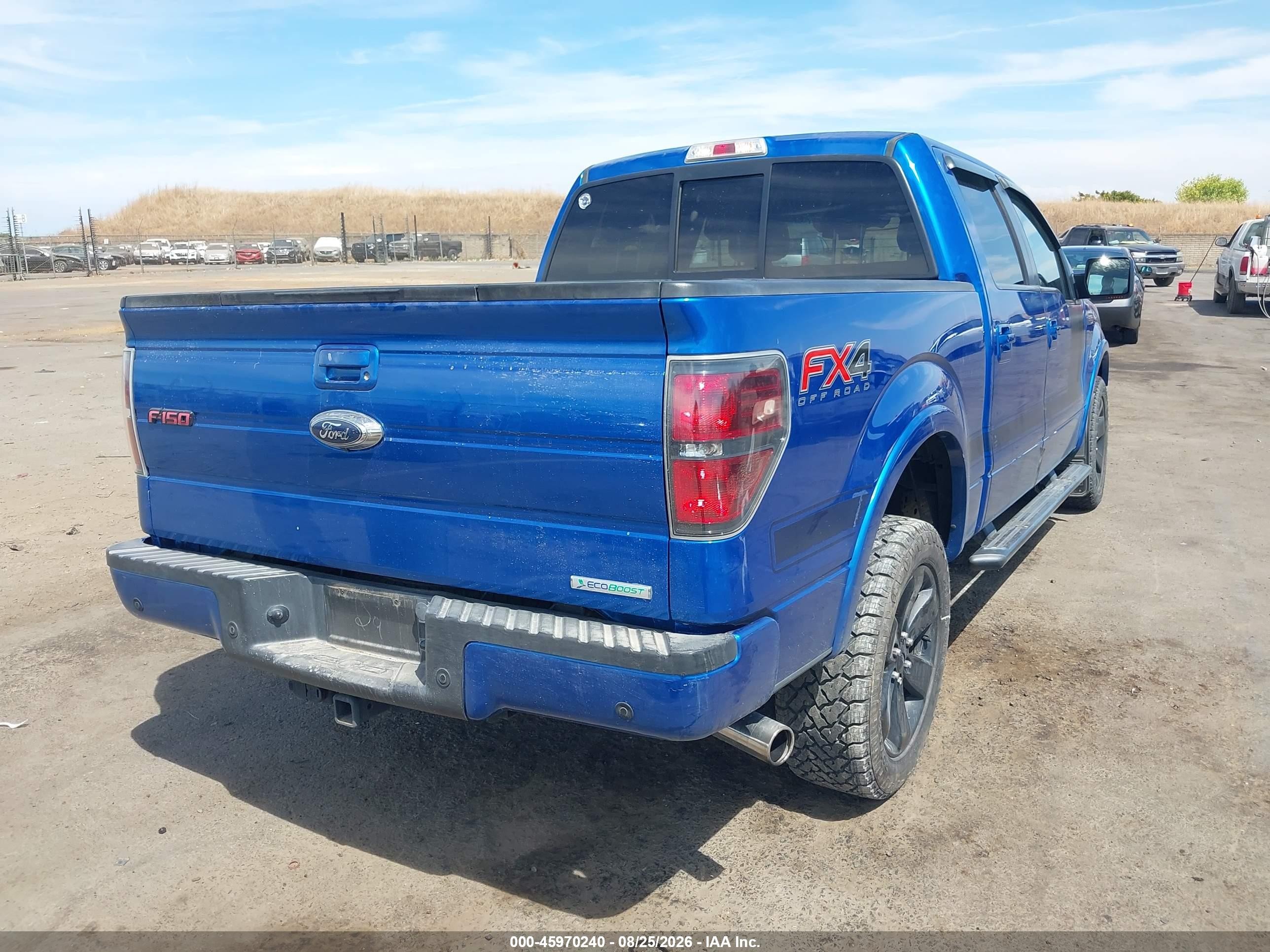 2013 Ford F-150 Fx4 Blue vin: 1FTFW1ET3DFB93765