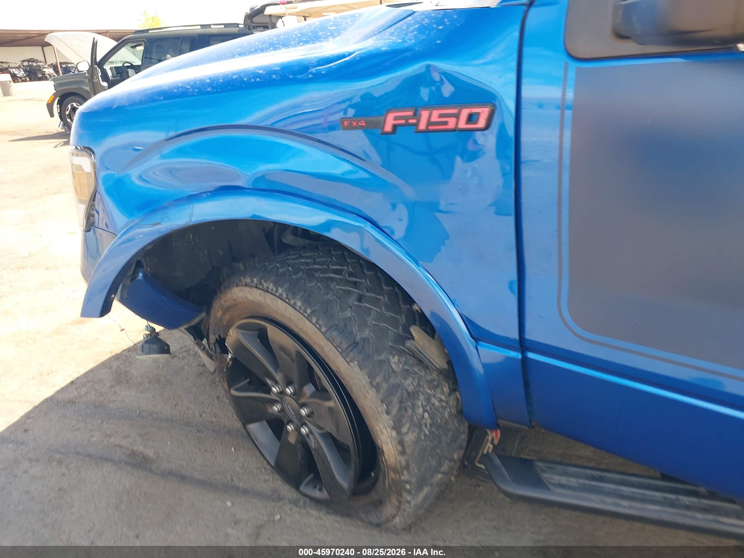 2013 Ford F-150 Fx4 Blue vin: 1FTFW1ET3DFB93765