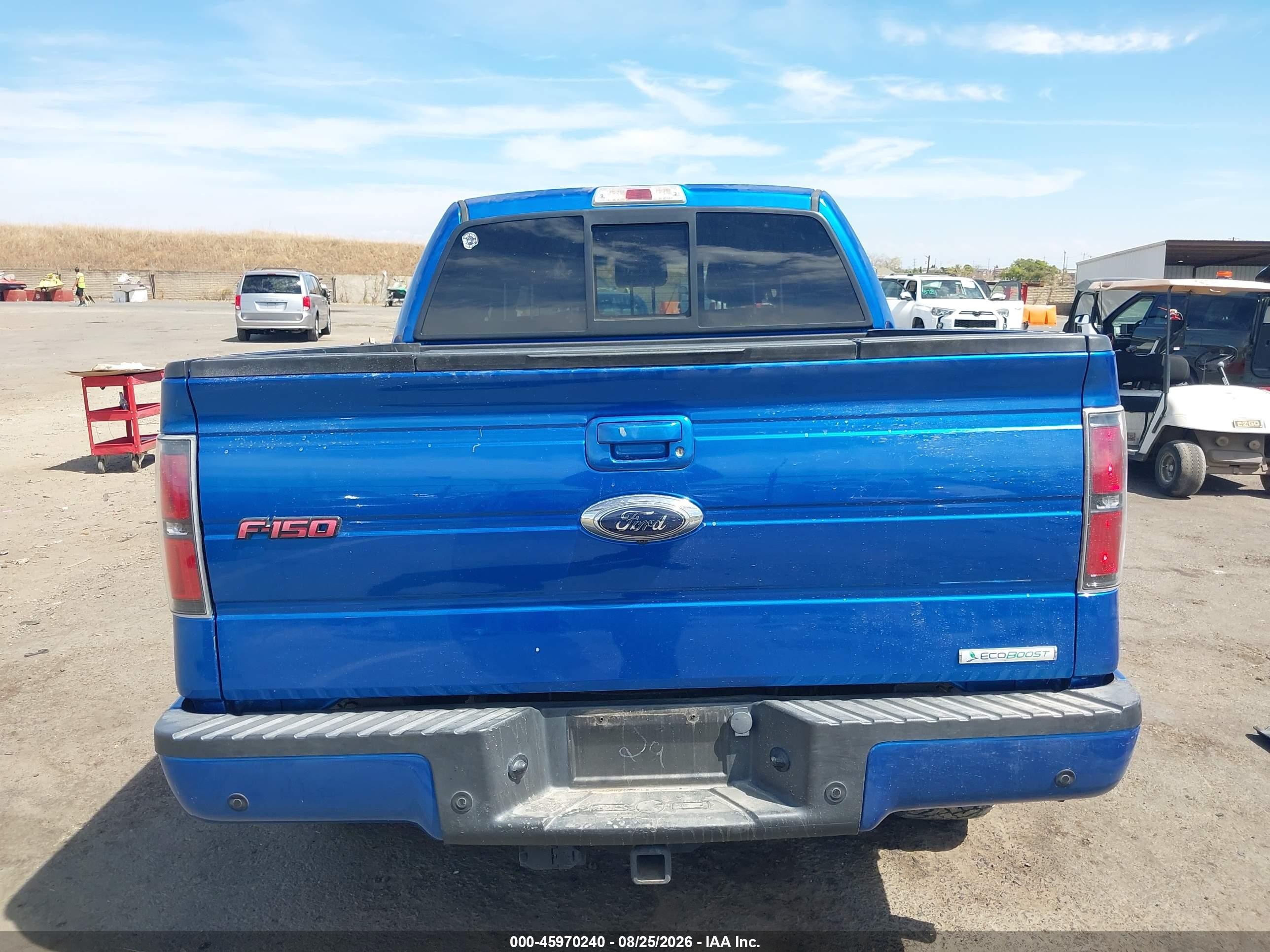2013 Ford F-150 Fx4 Blue vin: 1FTFW1ET3DFB93765