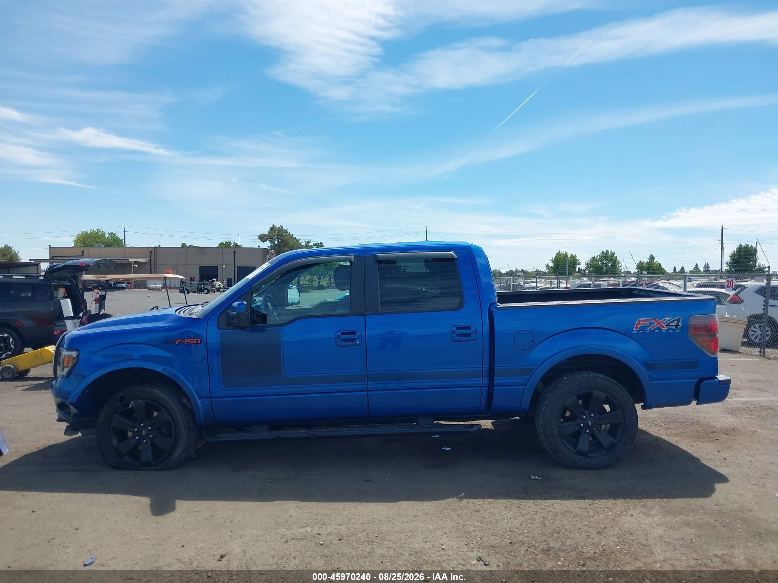 2013 Ford F-150 Fx4 Blue vin: 1FTFW1ET3DFB93765