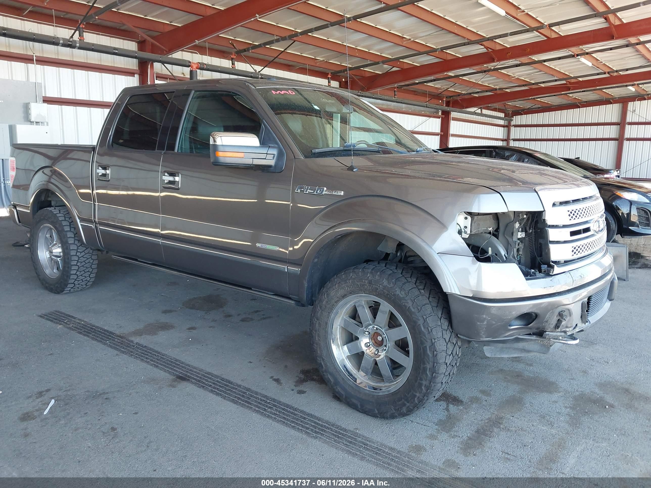 2013 Ford F-150 Platinum Gray vin: 1FTFW1ET3DFC35528