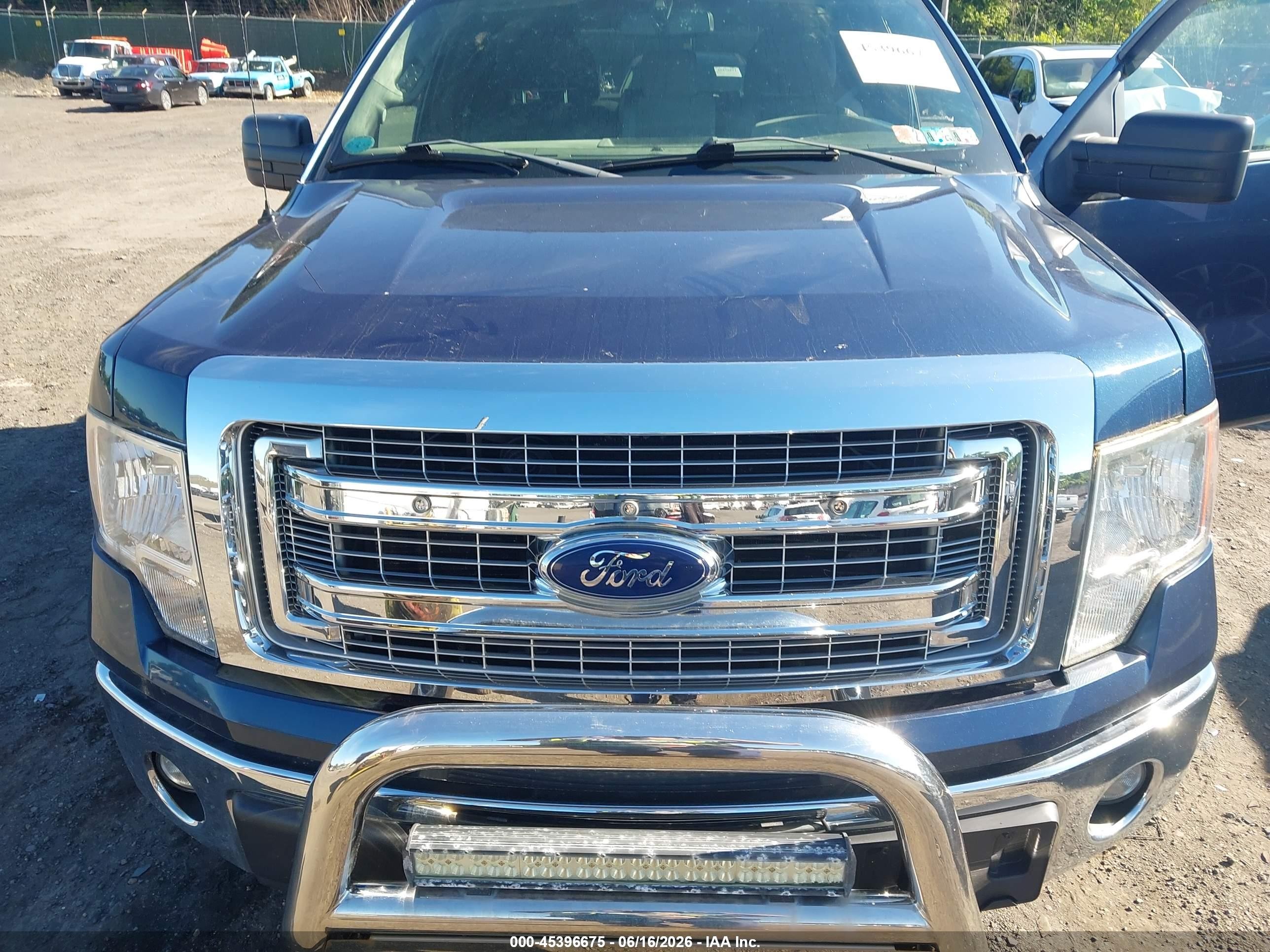 2013 Ford F-150 Xlt Blue vin: 1FTFW1ET3DFC38140