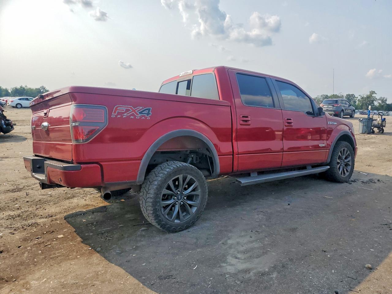 2013 Ford F150 Supercrew Red vin: 1FTFW1ET3DFC53351