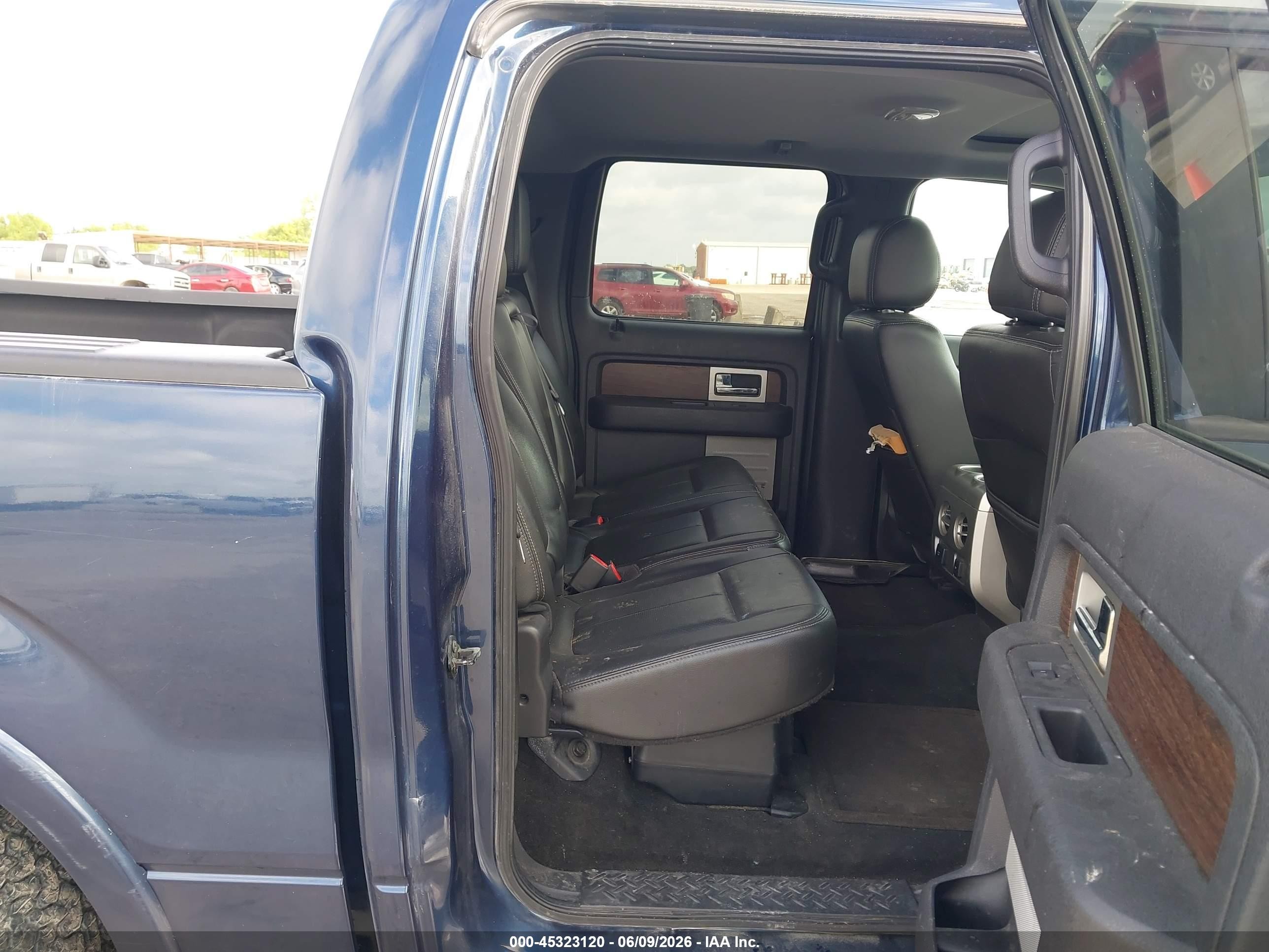 2013 Ford F-150 Lariat Blue vin: 1FTFW1ET3DFC56573