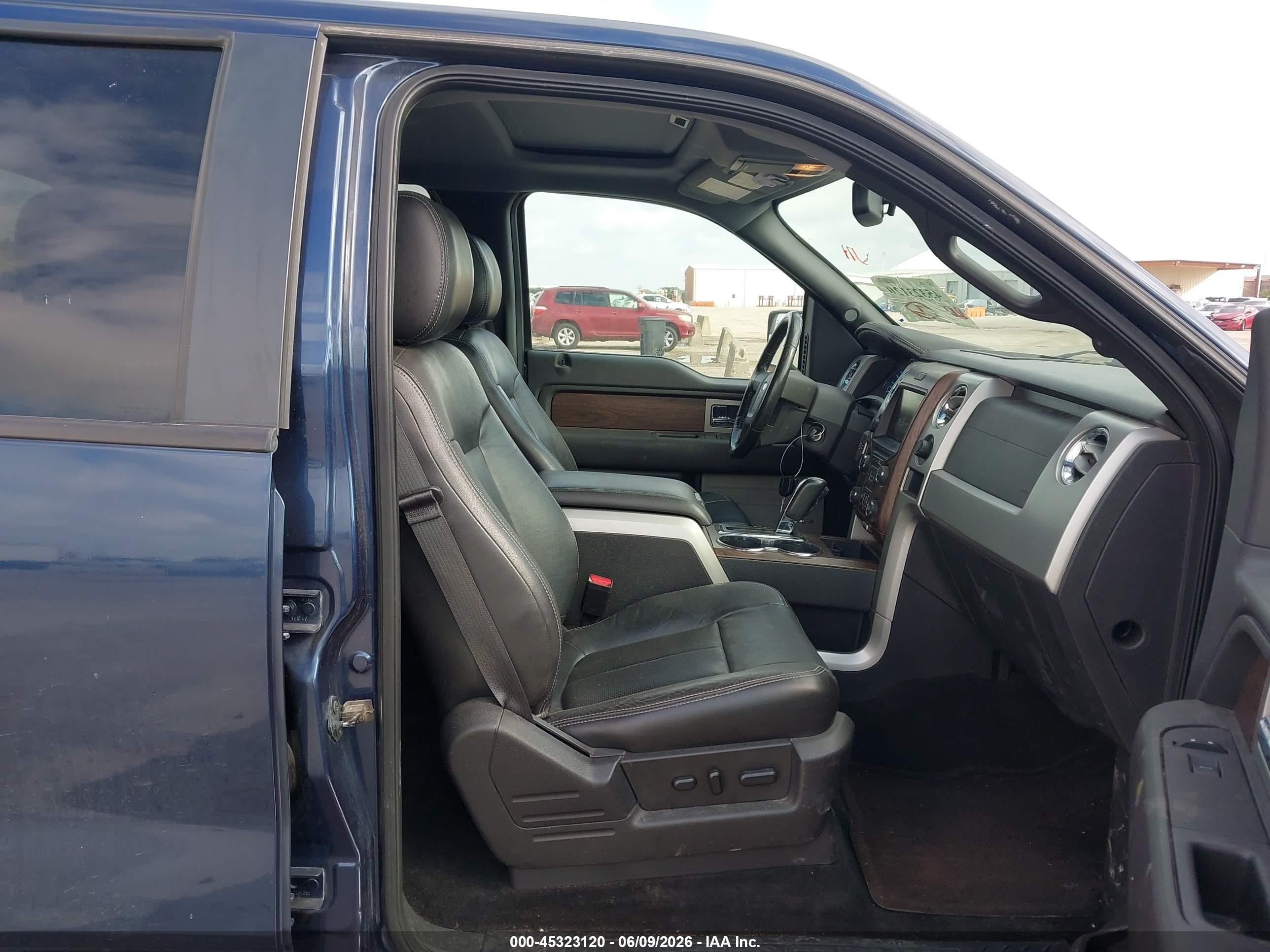 2013 Ford F-150 Lariat Blue vin: 1FTFW1ET3DFC56573