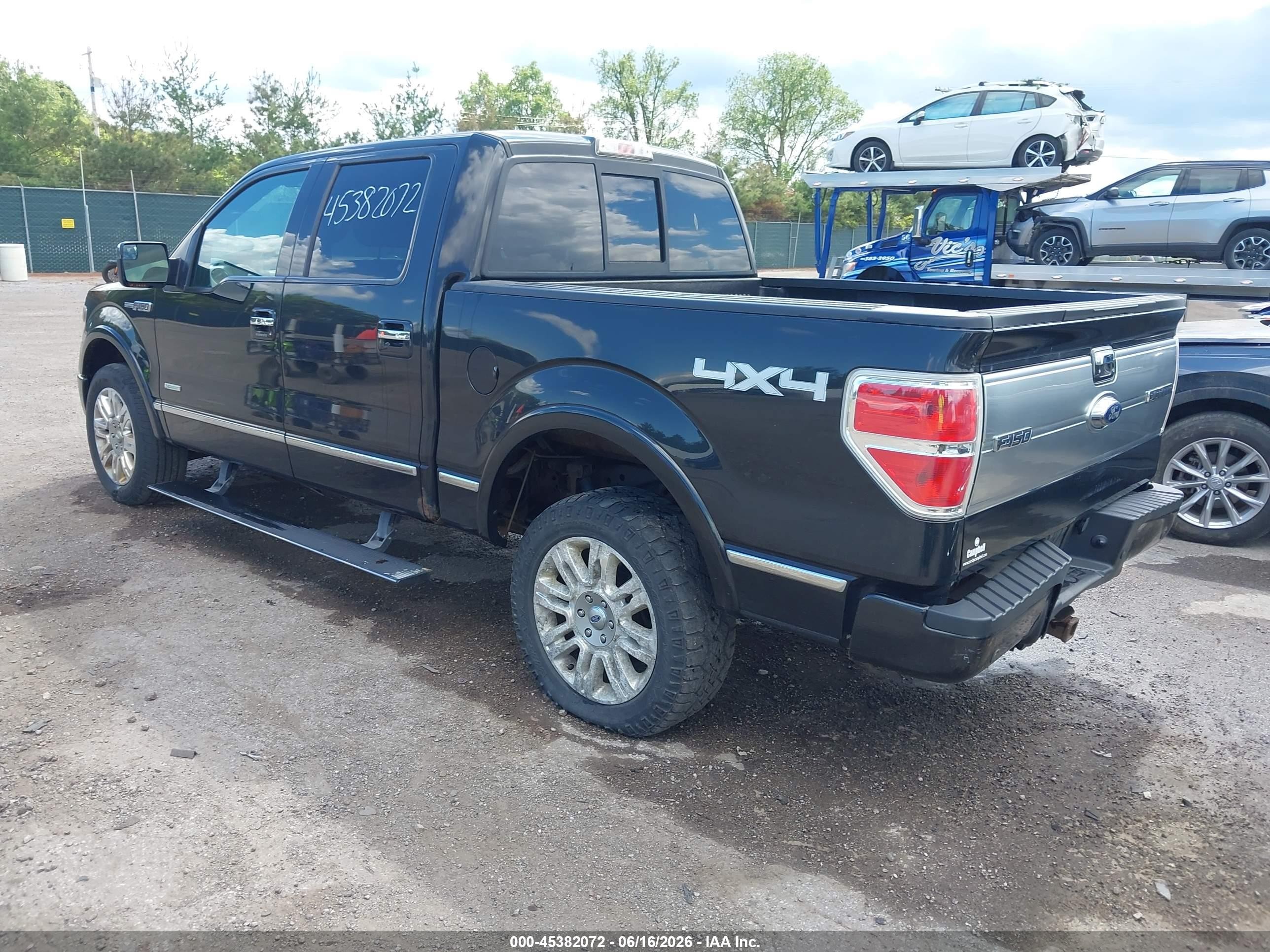 2013 Ford F-150 Platinum Black vin: 1FTFW1ET3DFC64141