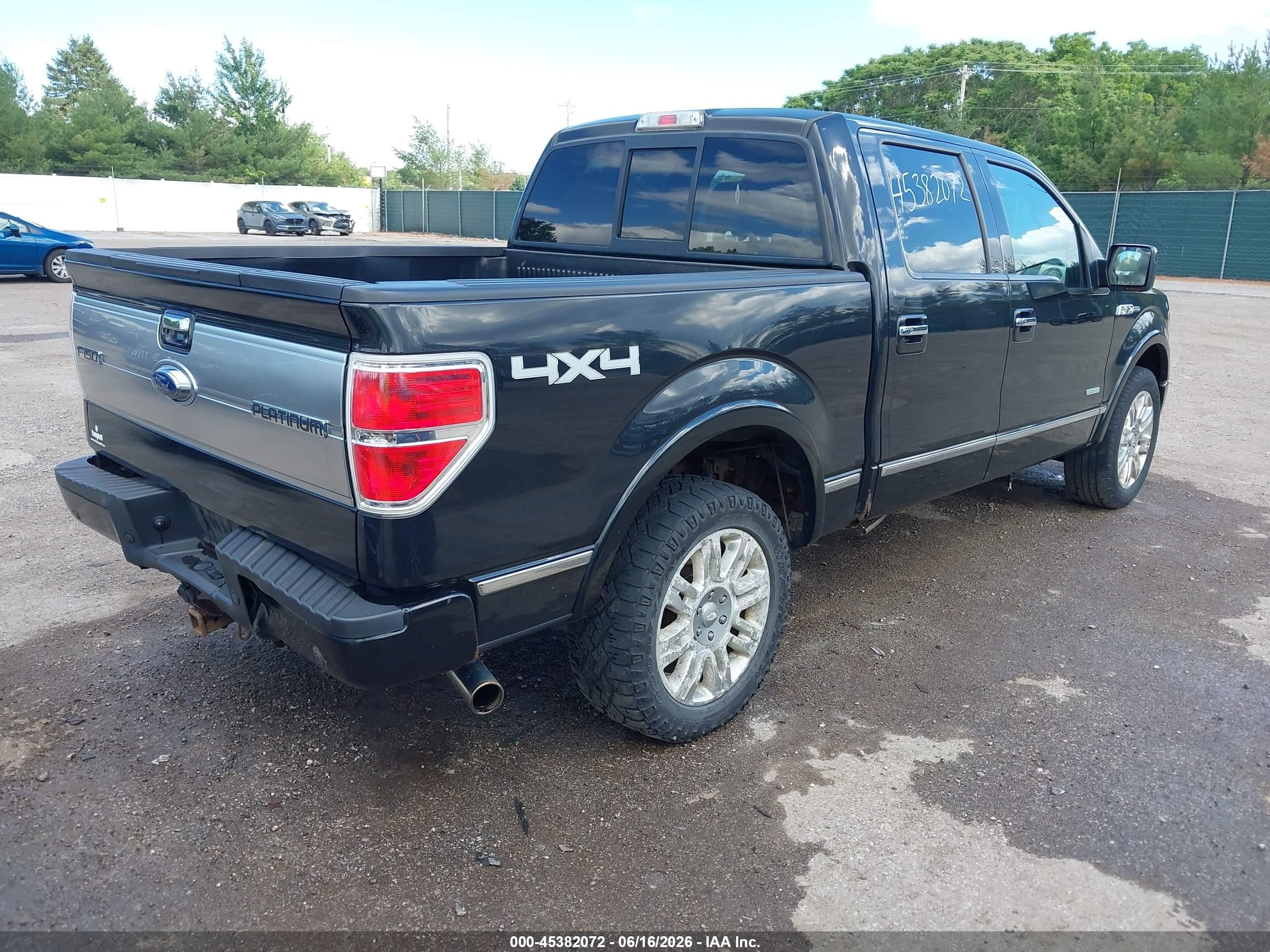 2013 Ford F-150 Platinum Black vin: 1FTFW1ET3DFC64141