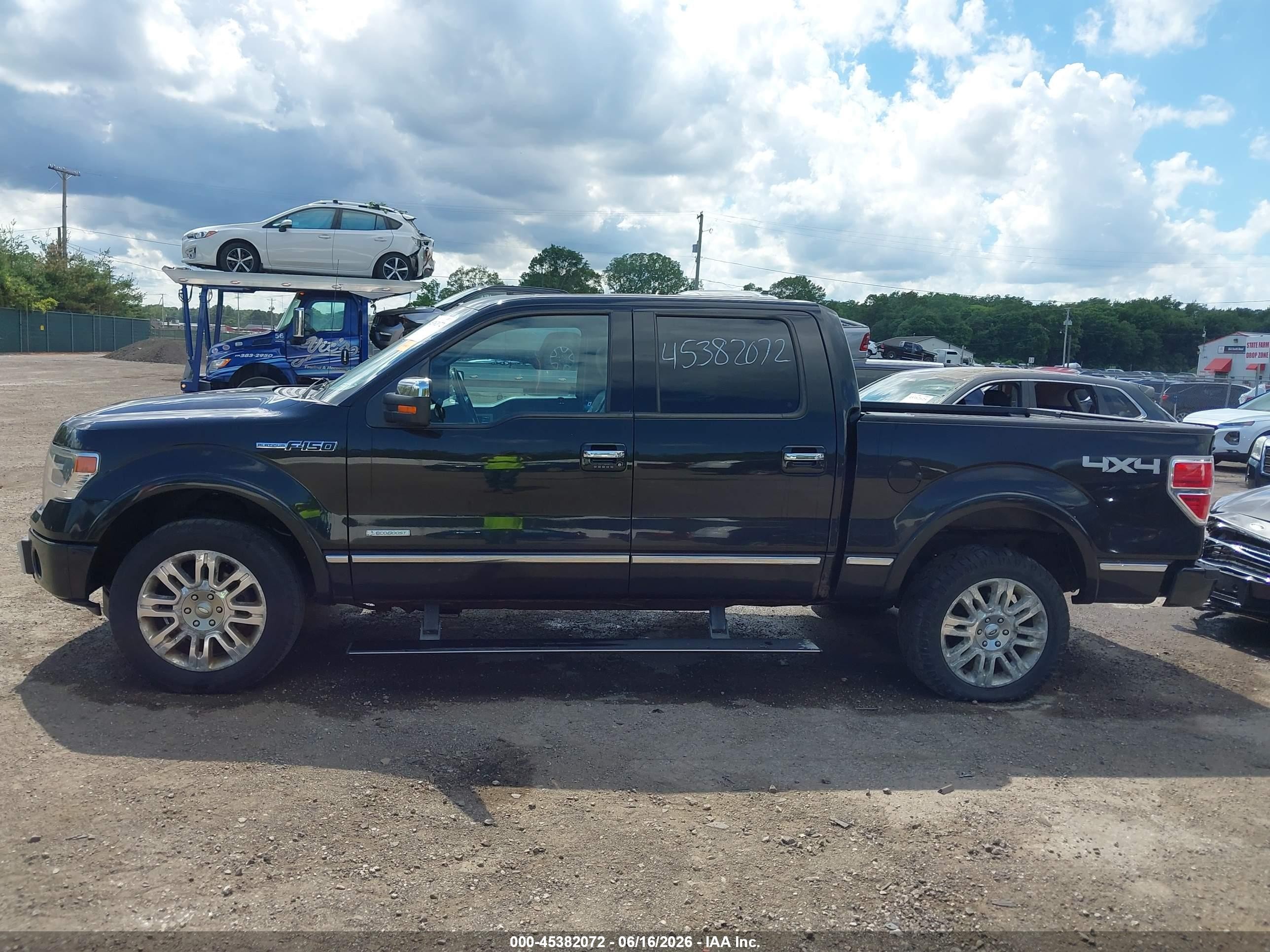 2013 Ford F-150 Platinum Black vin: 1FTFW1ET3DFC64141