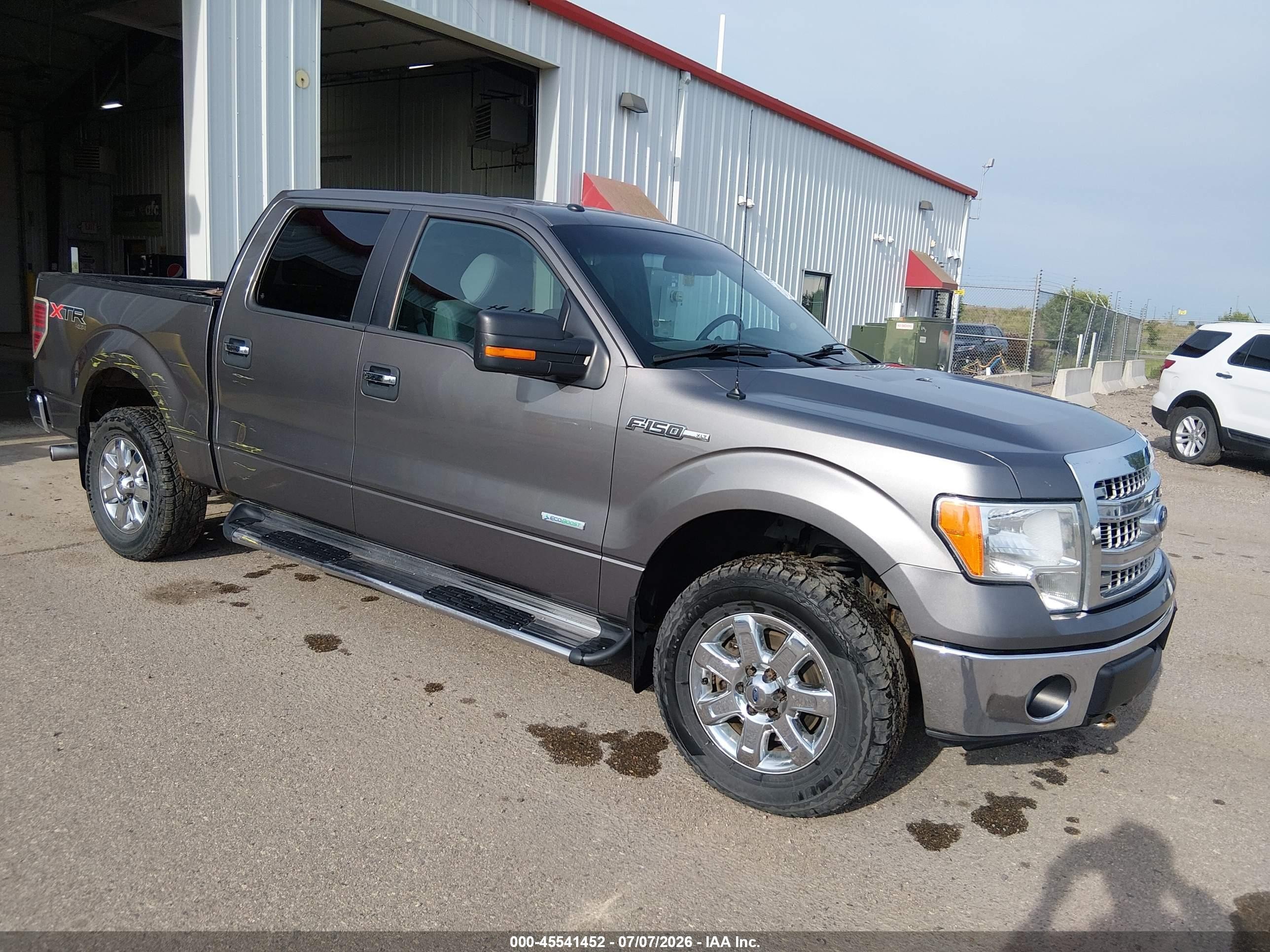 2013 Ford F-150 Fx4/king Ranch/lariat/limited/platinum/xl/xlt Gray vin: 1FTFW1ET3DFC90657