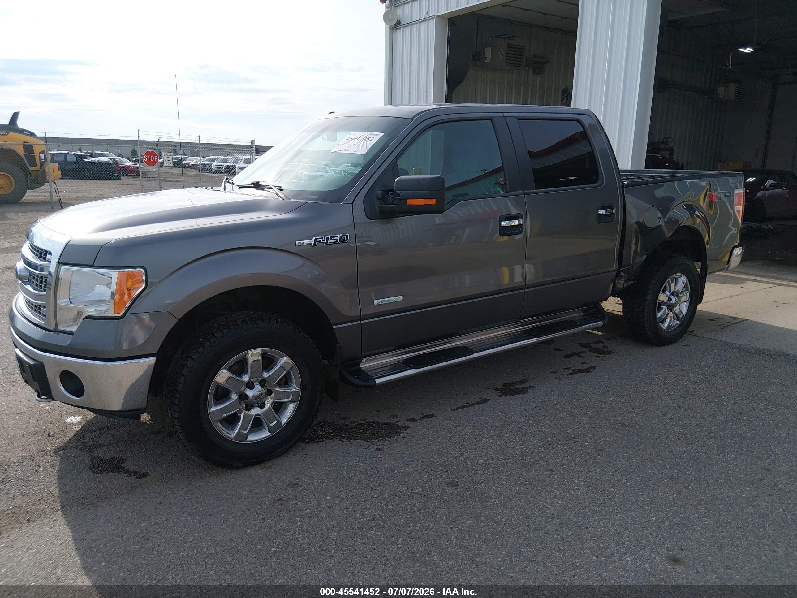 2013 Ford F-150 Fx4/king Ranch/lariat/limited/platinum/xl/xlt Gray vin: 1FTFW1ET3DFC90657