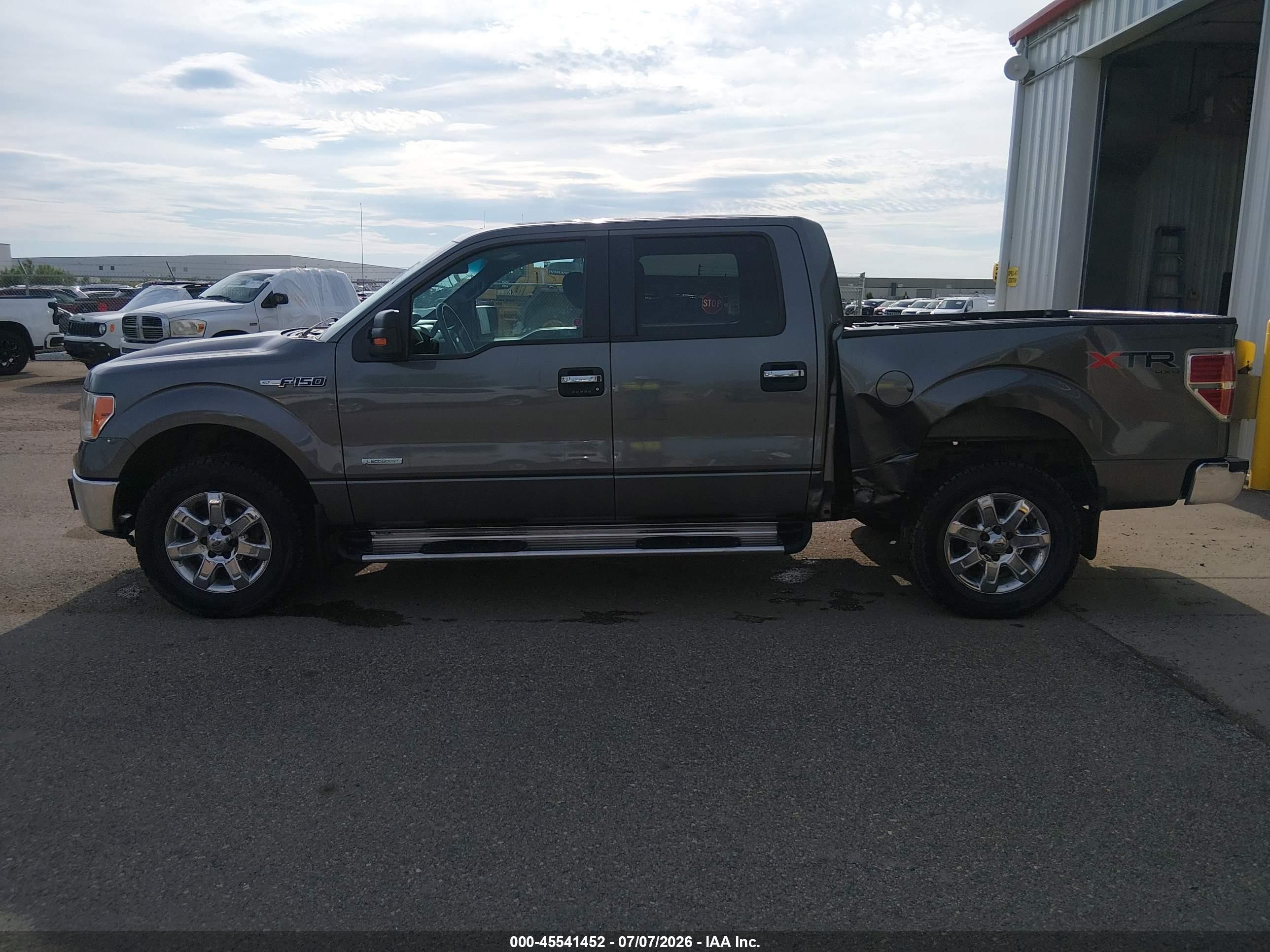 2013 Ford F-150 Fx4/king Ranch/lariat/limited/platinum/xl/xlt Gray vin: 1FTFW1ET3DFC90657