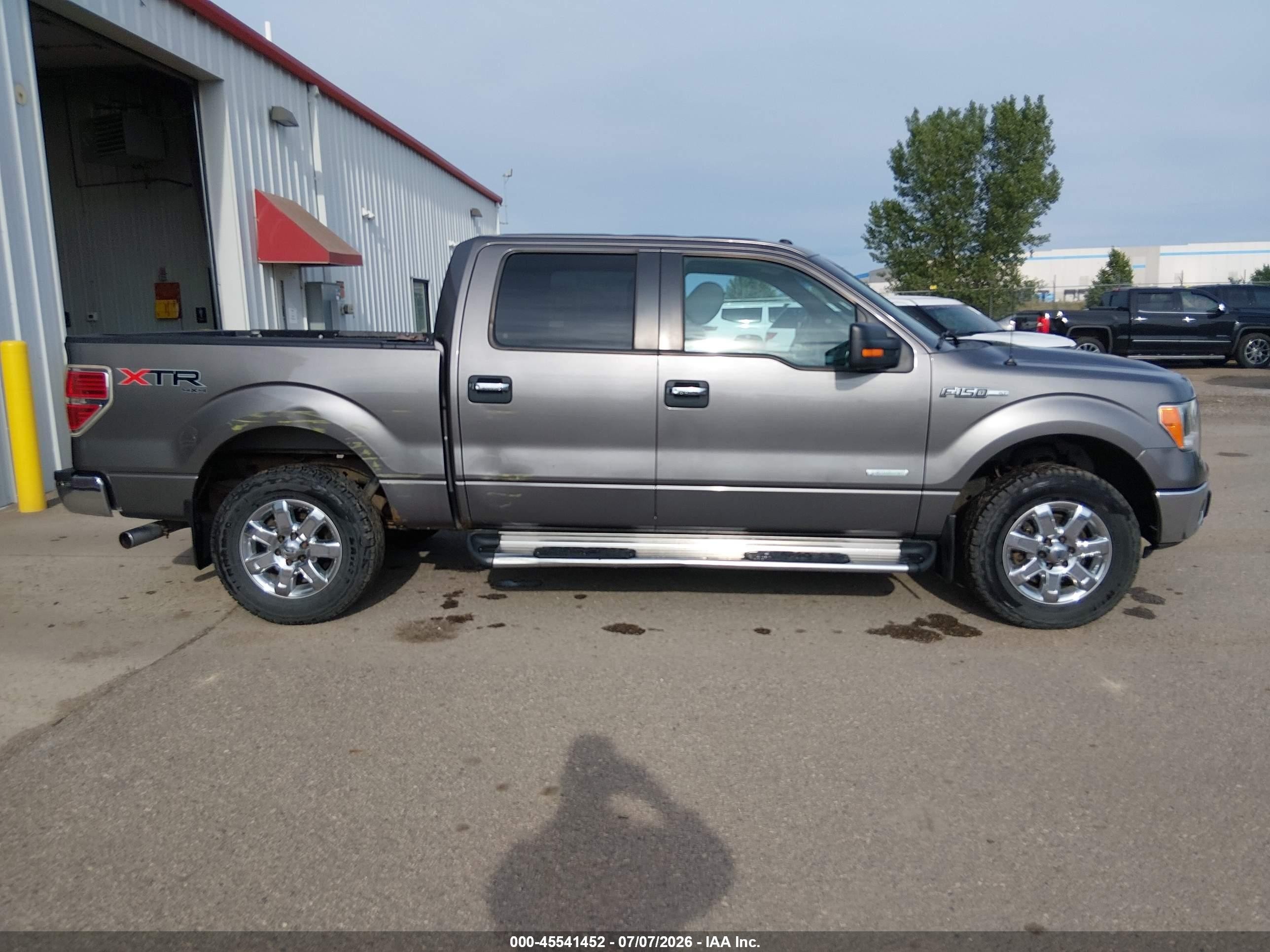 2013 Ford F-150 Fx4/king Ranch/lariat/limited/platinum/xl/xlt Gray vin: 1FTFW1ET3DFC90657