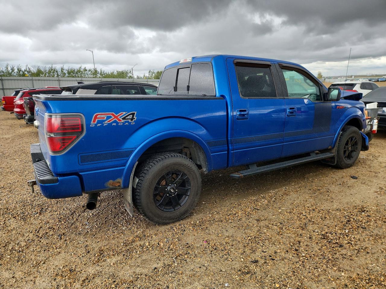 2013 Ford F150 Supercrew Blue vin: 1FTFW1ET3DFD42448