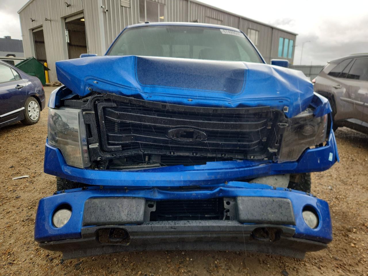 2013 Ford F150 Supercrew Blue vin: 1FTFW1ET3DFD42448