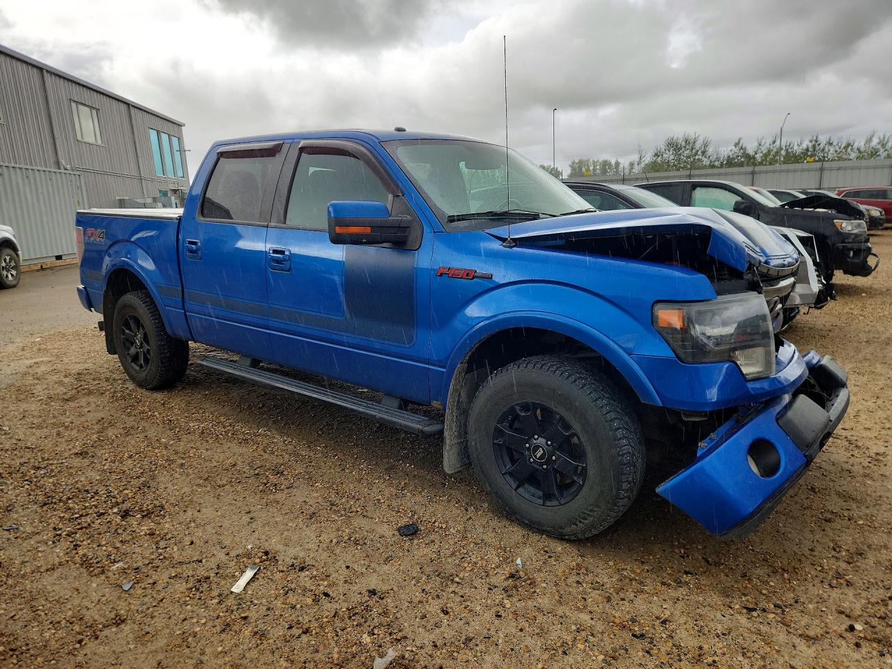 2013 Ford F150 Supercrew Blue vin: 1FTFW1ET3DFD42448