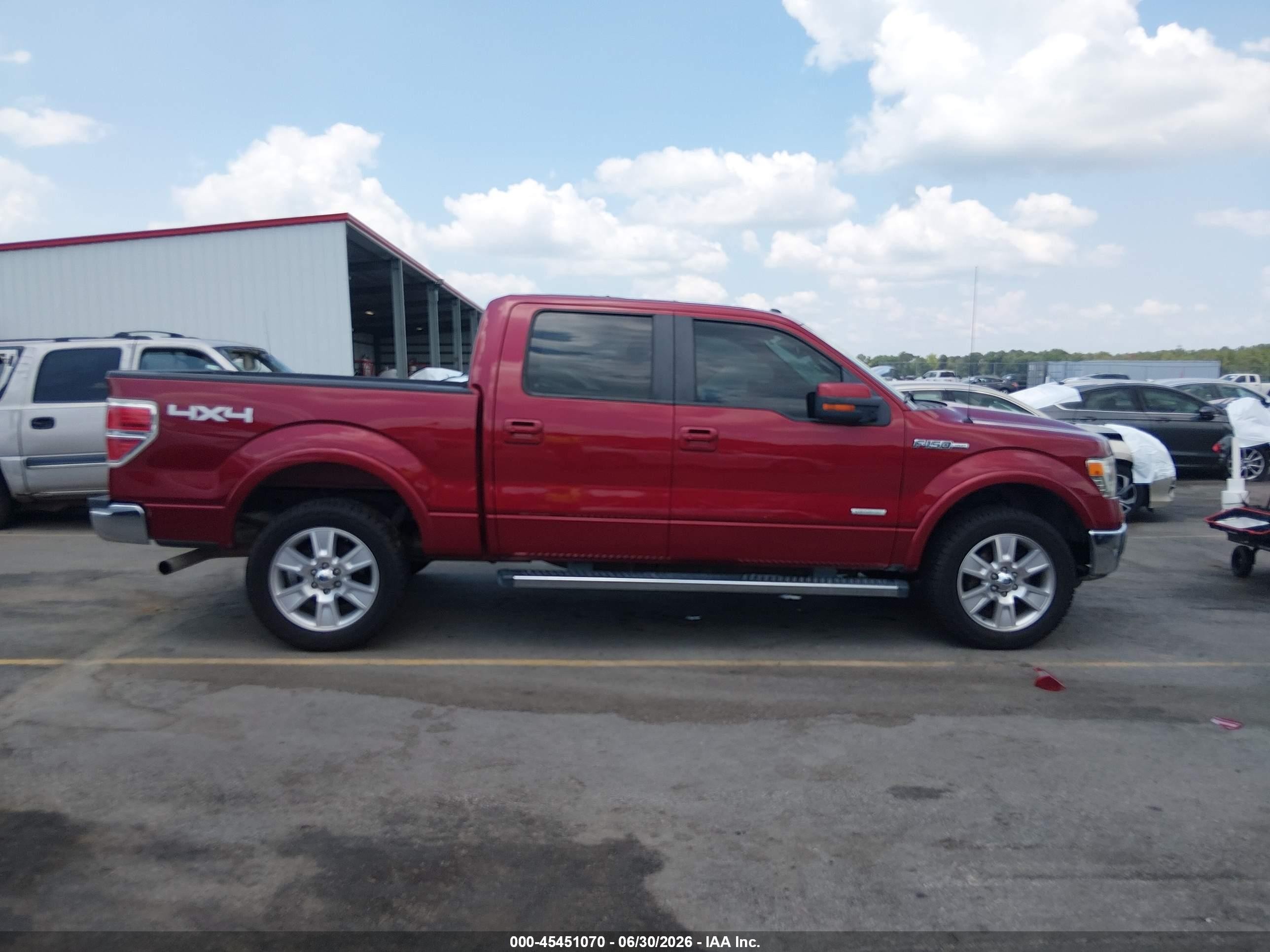 2013 Ford F-150 Fx4/king Ranch/lariat/limited/platinum/xl/xlt Красный vin: 1FTFW1ET3DFD52705