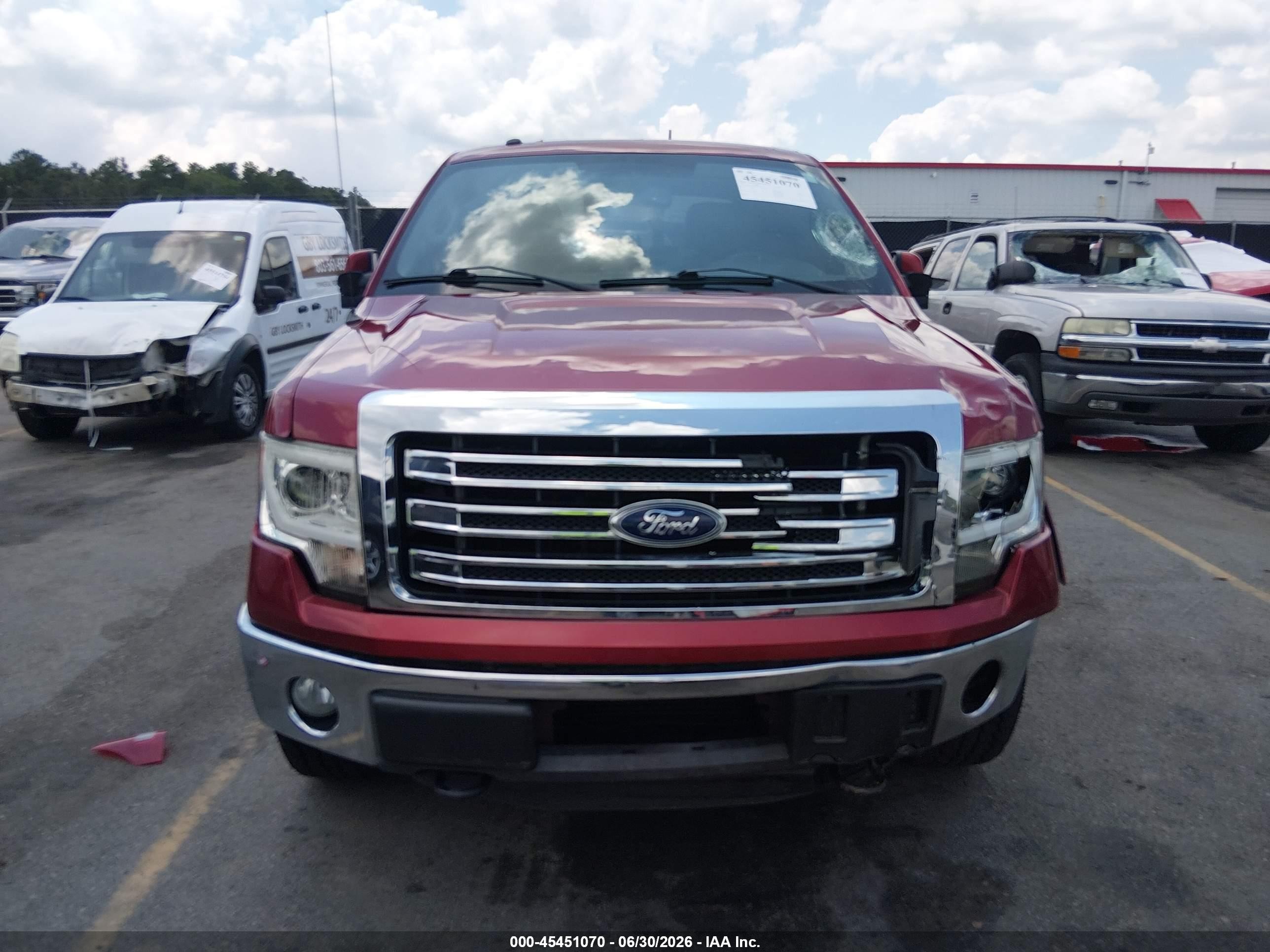 2013 Ford F-150 Fx4/king Ranch/lariat/limited/platinum/xl/xlt Красный vin: 1FTFW1ET3DFD52705