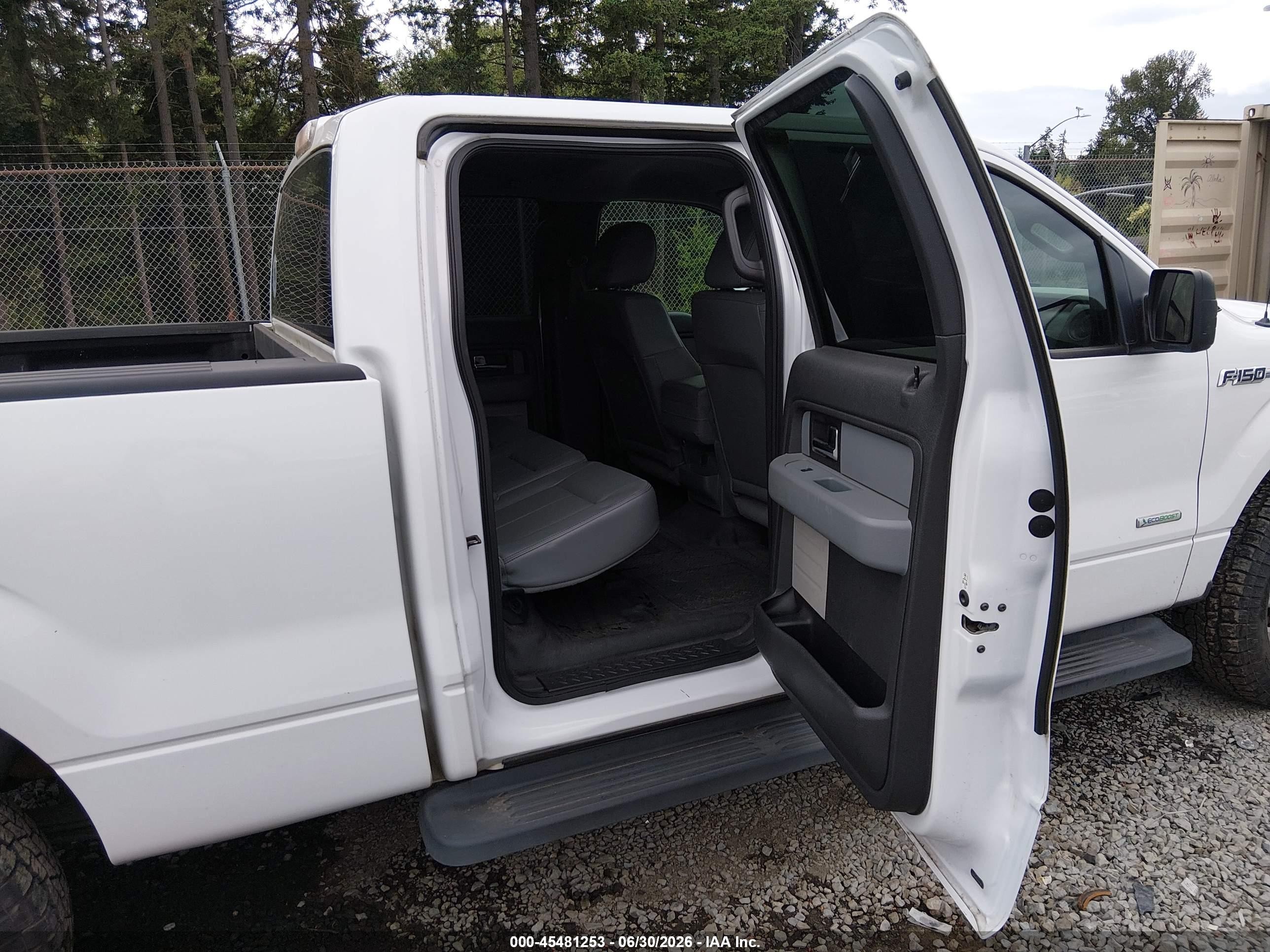 2013 Ford F-150 Xl White vin: 1FTFW1ET3DFD85039