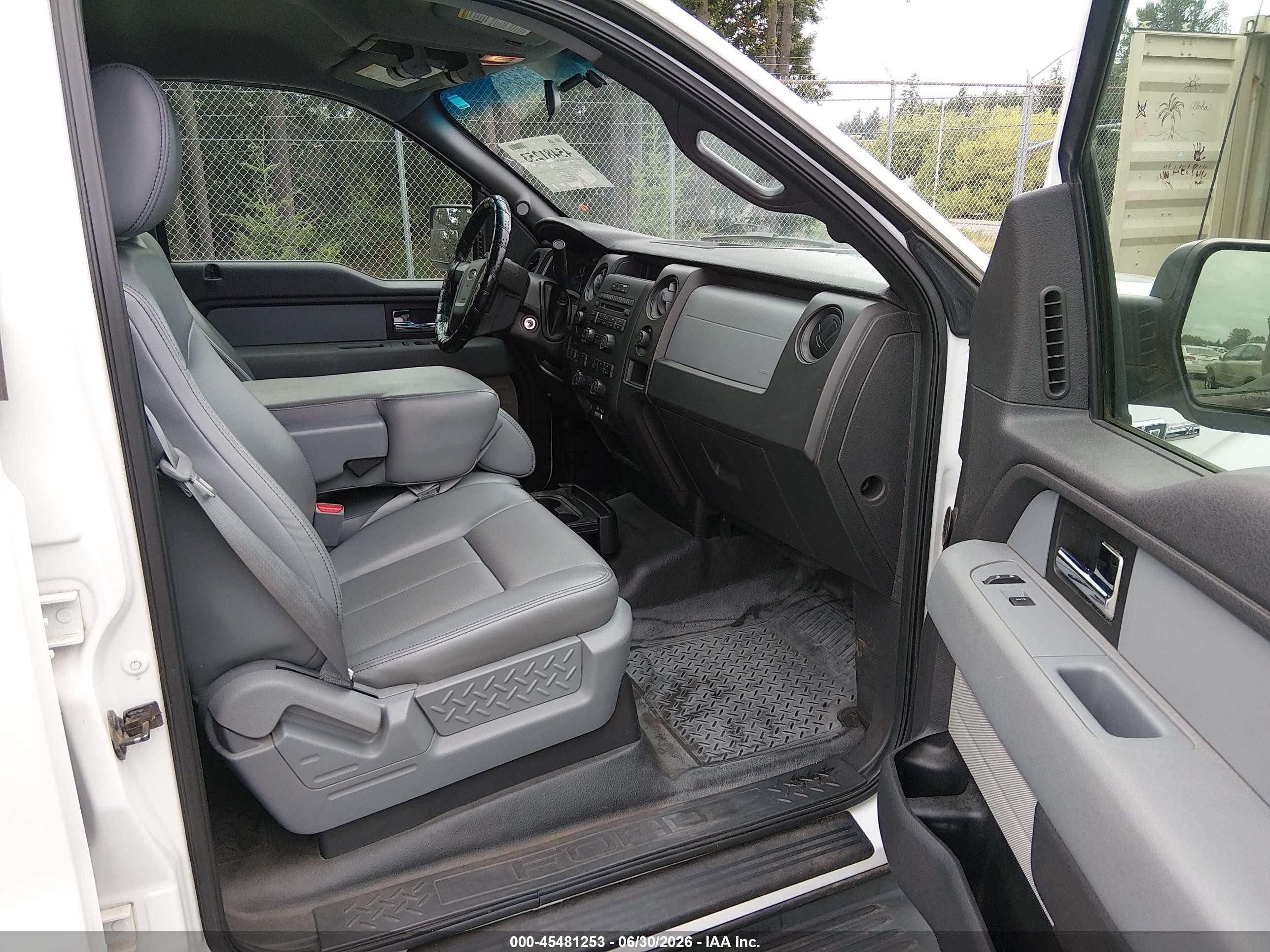 2013 Ford F-150 Xl White vin: 1FTFW1ET3DFD85039