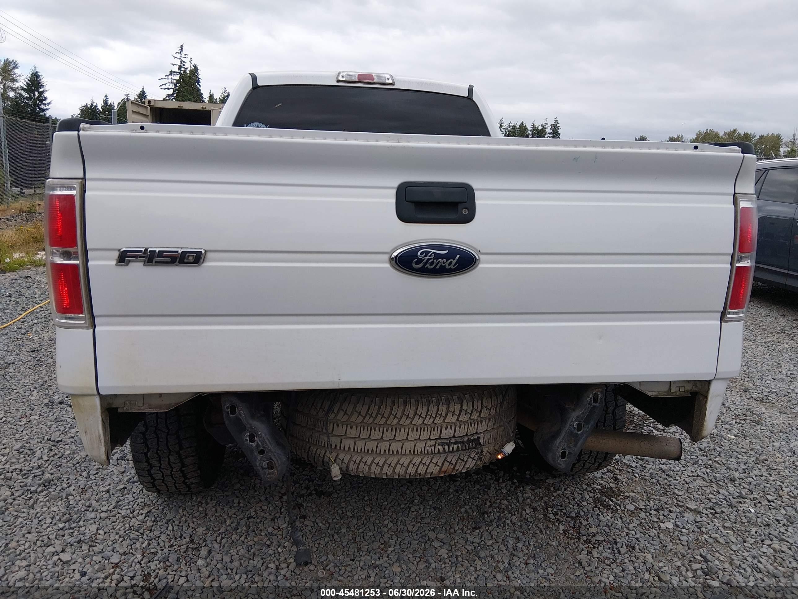 2013 Ford F-150 Xl White vin: 1FTFW1ET3DFD85039