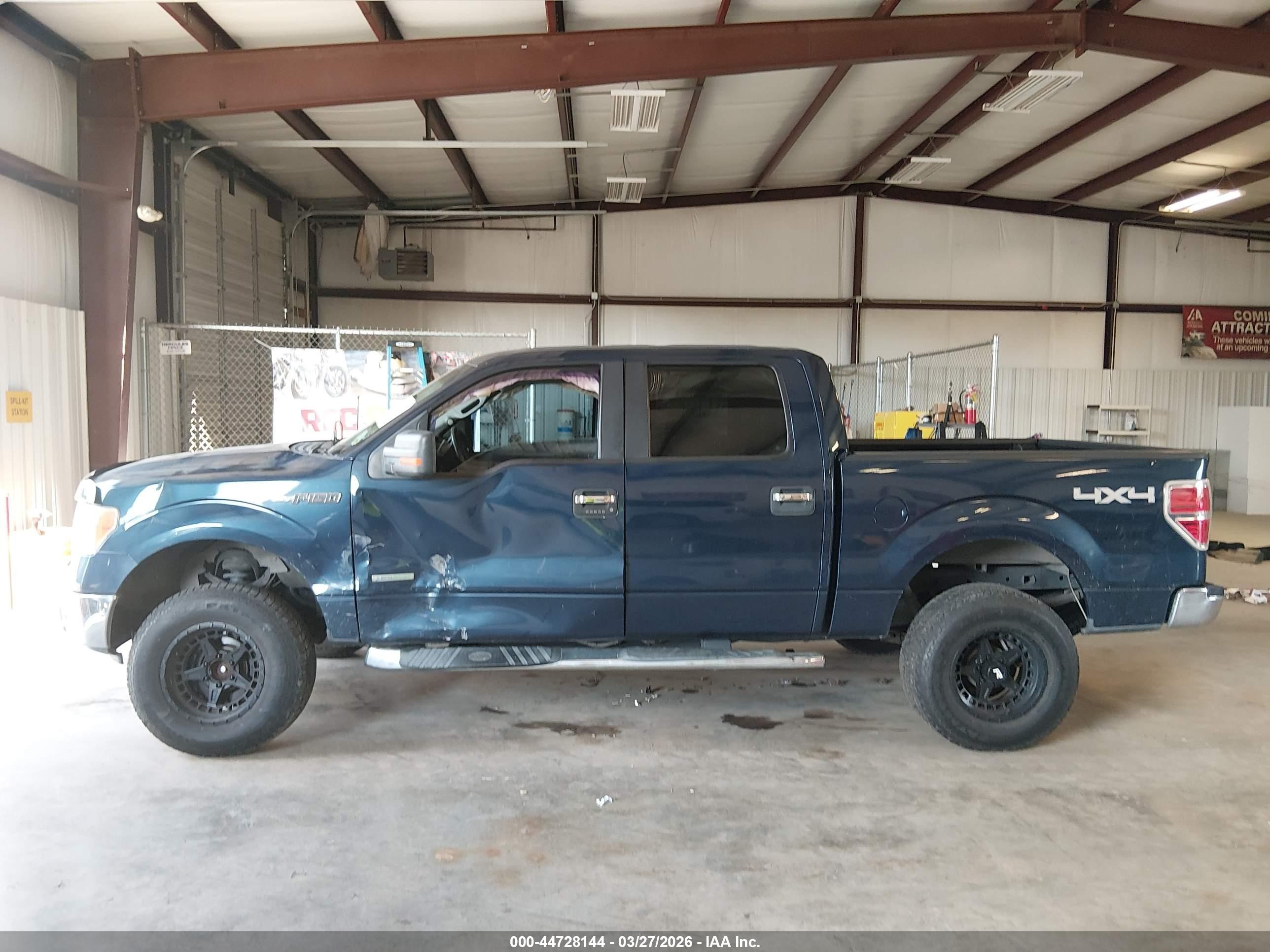 2013 Ford F-150 Xlt Blue vin: 1FTFW1ET3DKD02829