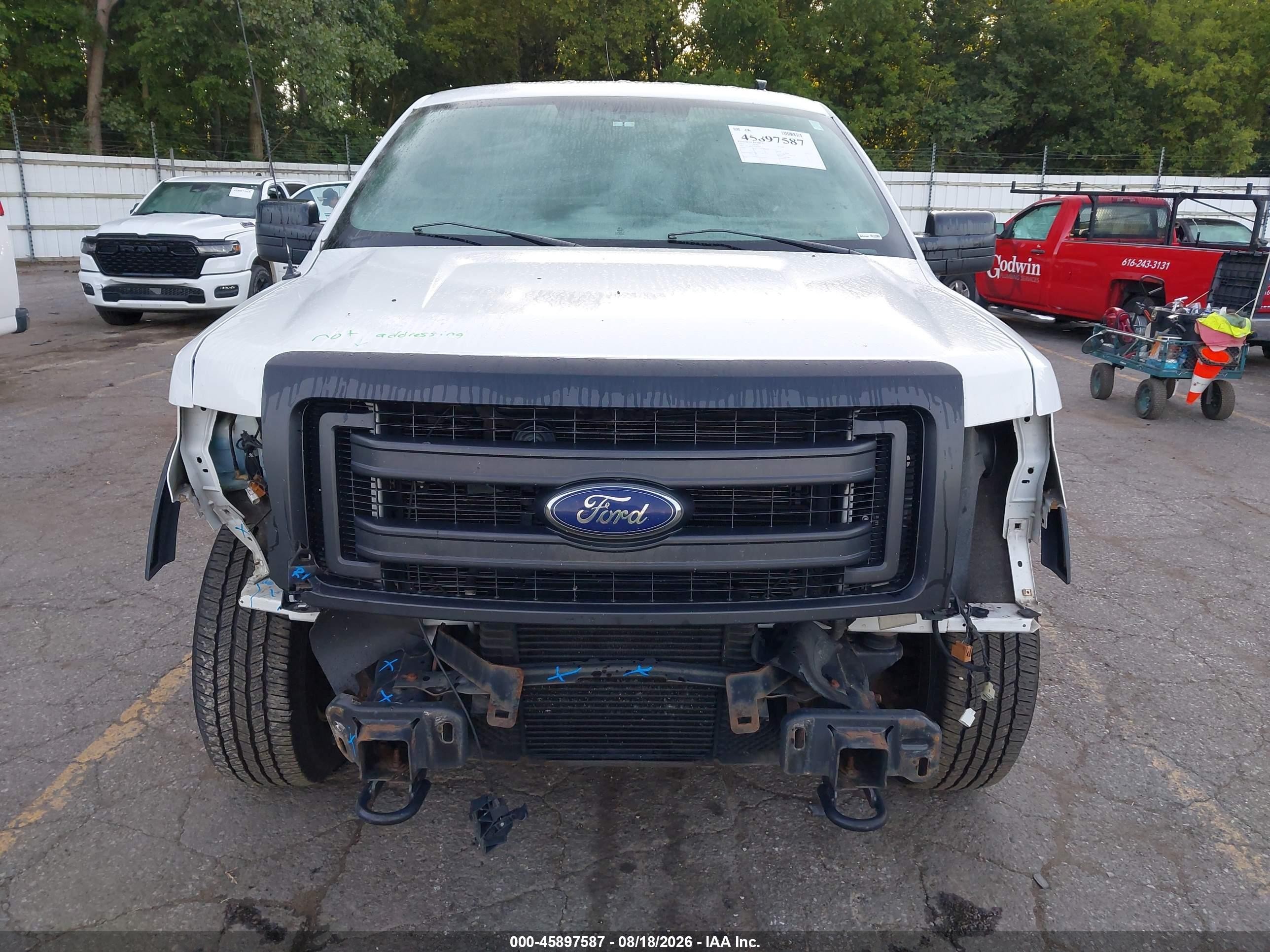 2013 Ford F-150 Xl White vin: 1FTFW1ET3DKD66319