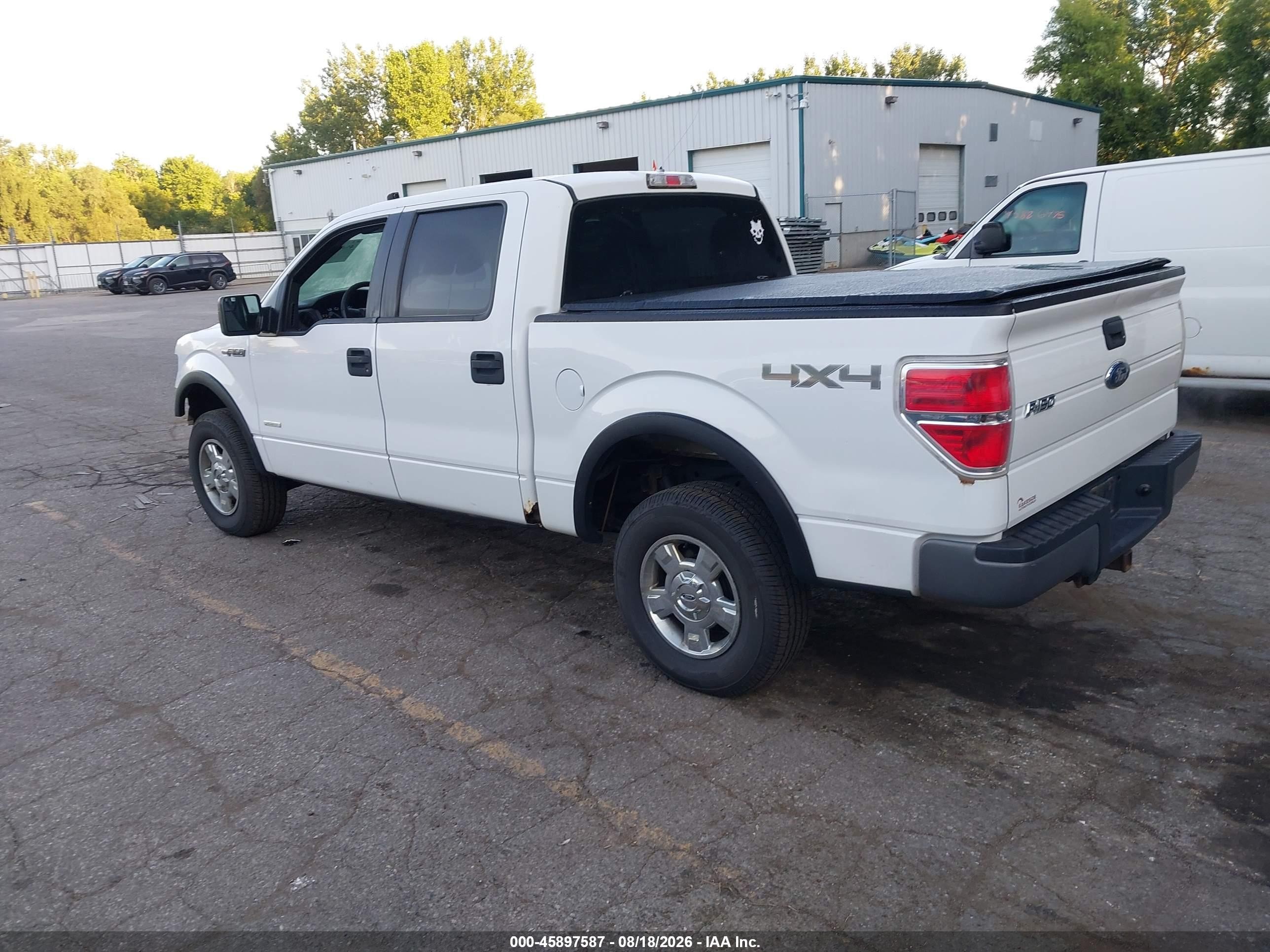 2013 Ford F-150 Xl White vin: 1FTFW1ET3DKD66319