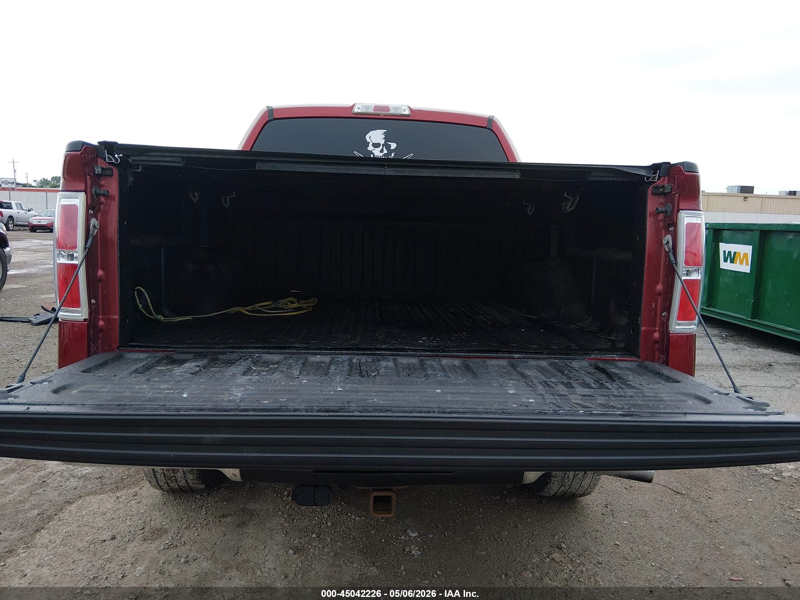 2013 Ford F-150 Xlt Red vin: 1FTFW1ET3DKD72928