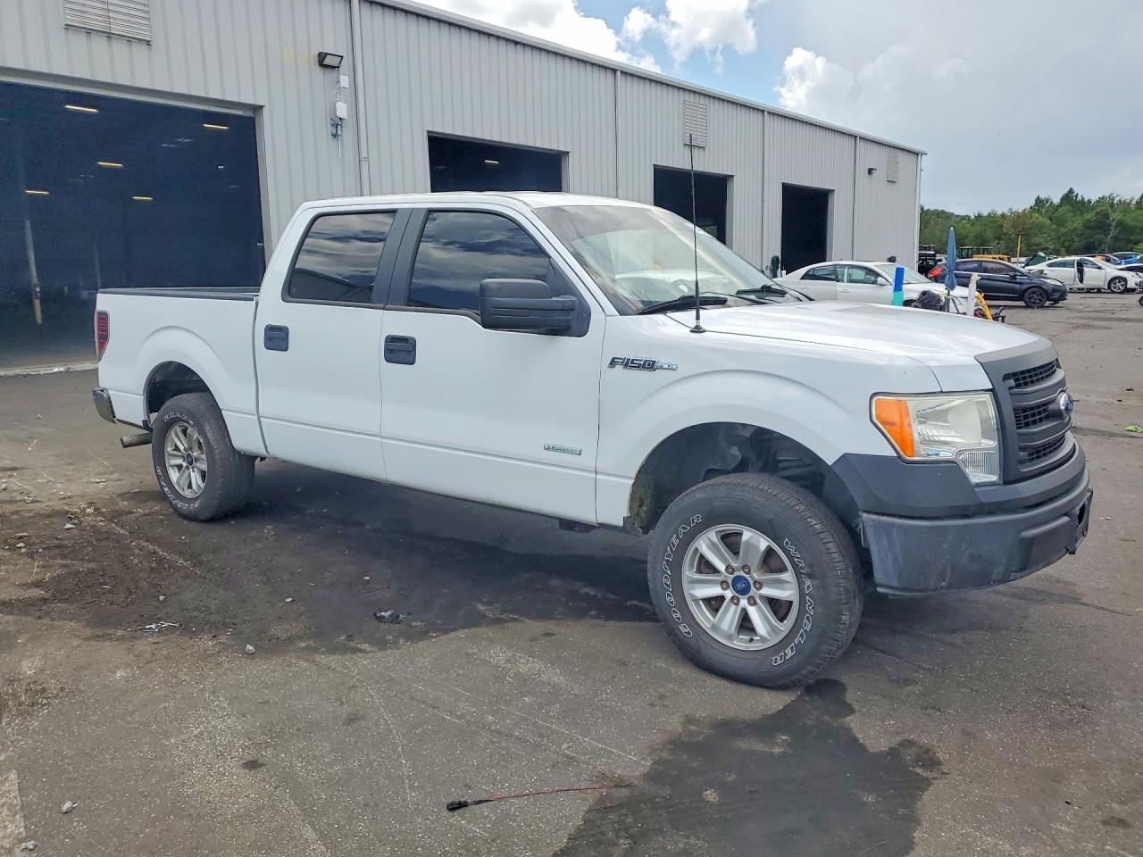 2013 Ford F150 Supercrew White vin: 1FTFW1ET3DKF16381